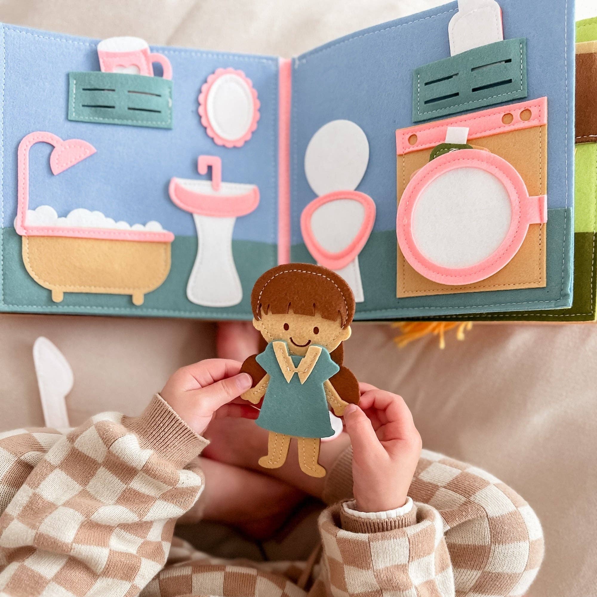 Lola Felt Busy Book | Screen-Free Activity Book for Toddlers