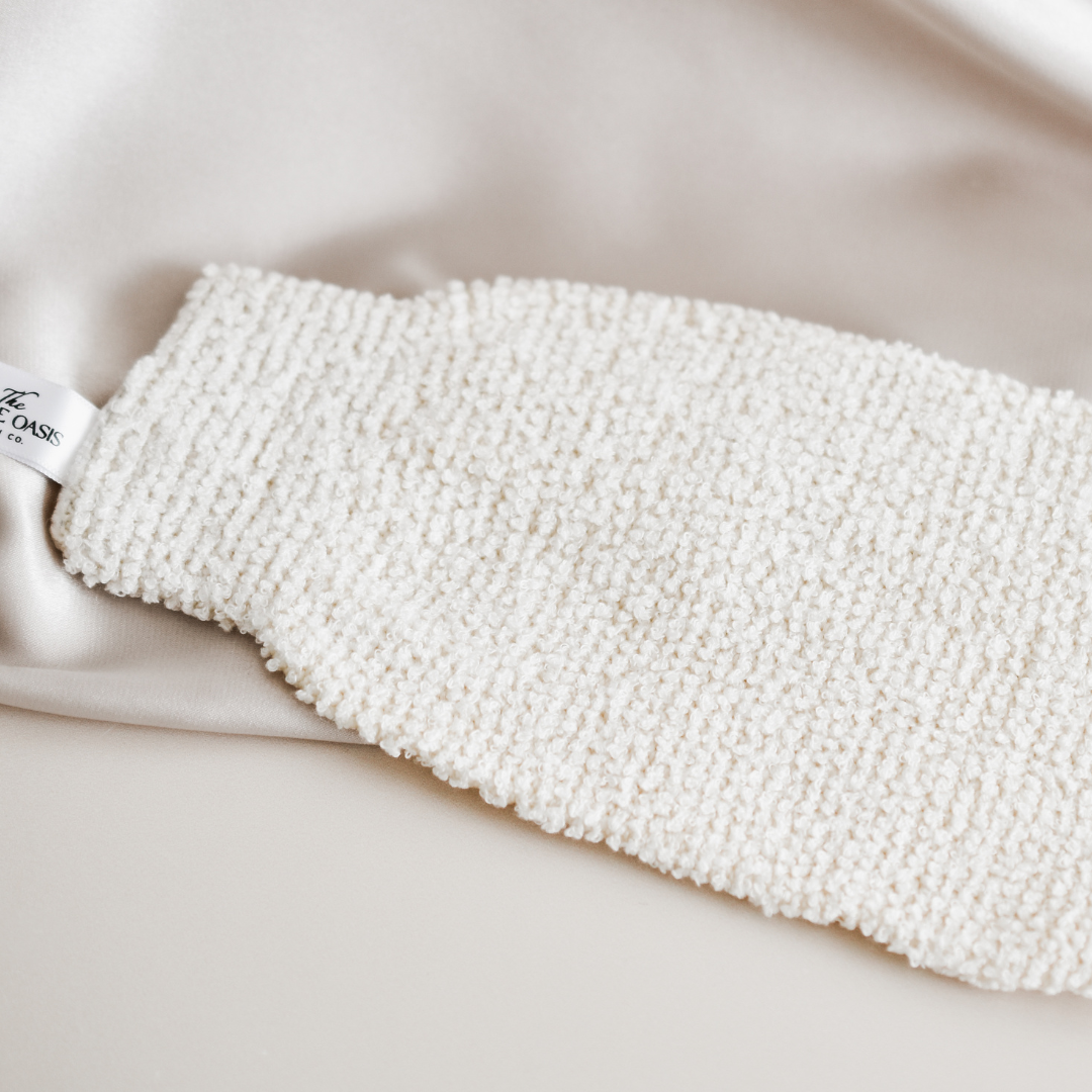 EXFOLIATING LINEN MITT