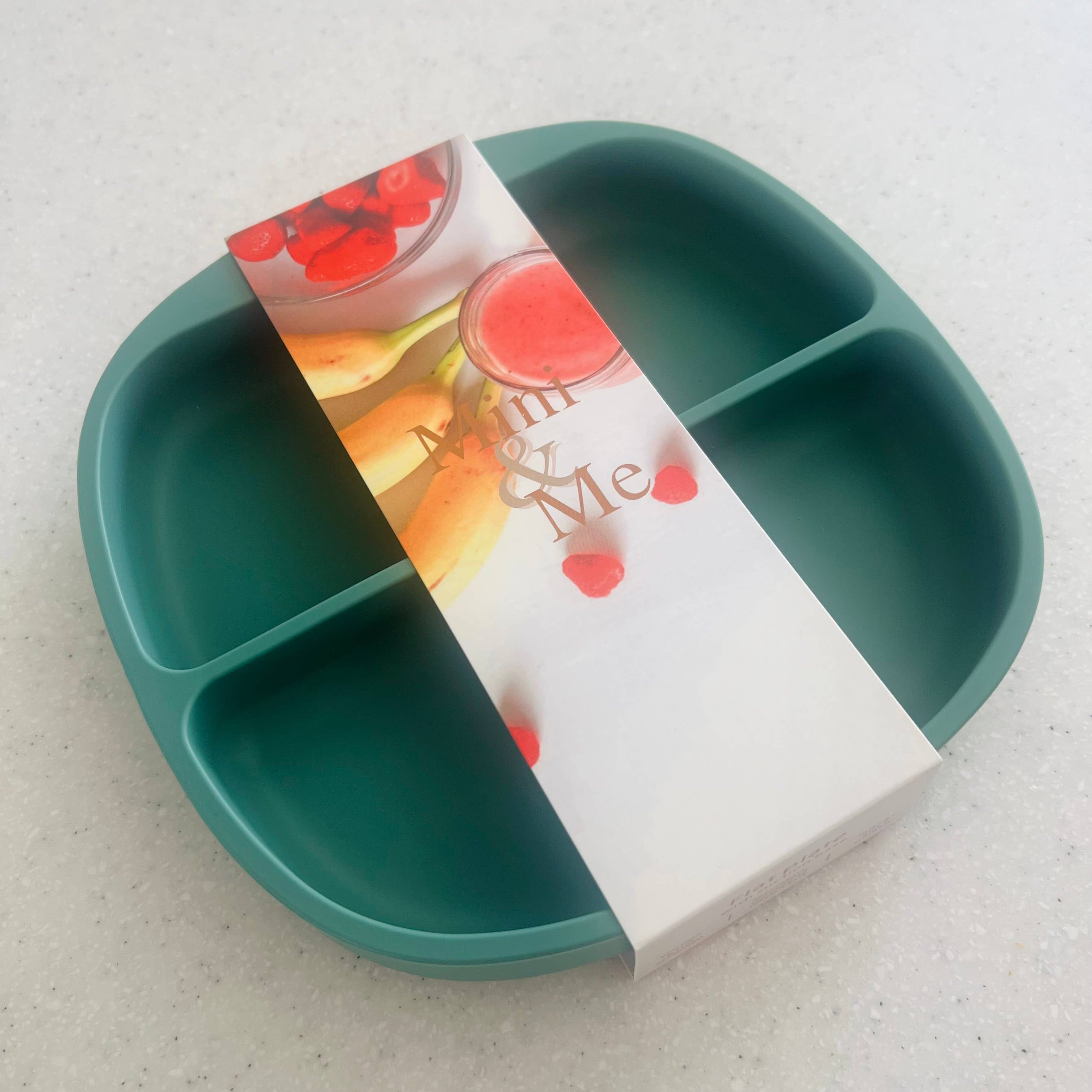Mini & Me Divider Plate Kale