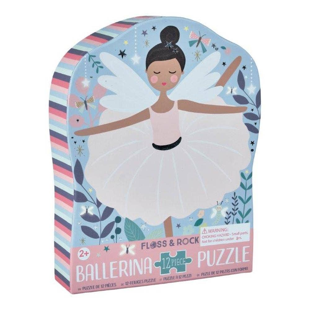 Floss & Rock 12 Pc Shaped Jigsaw Puzzle – Enchanted