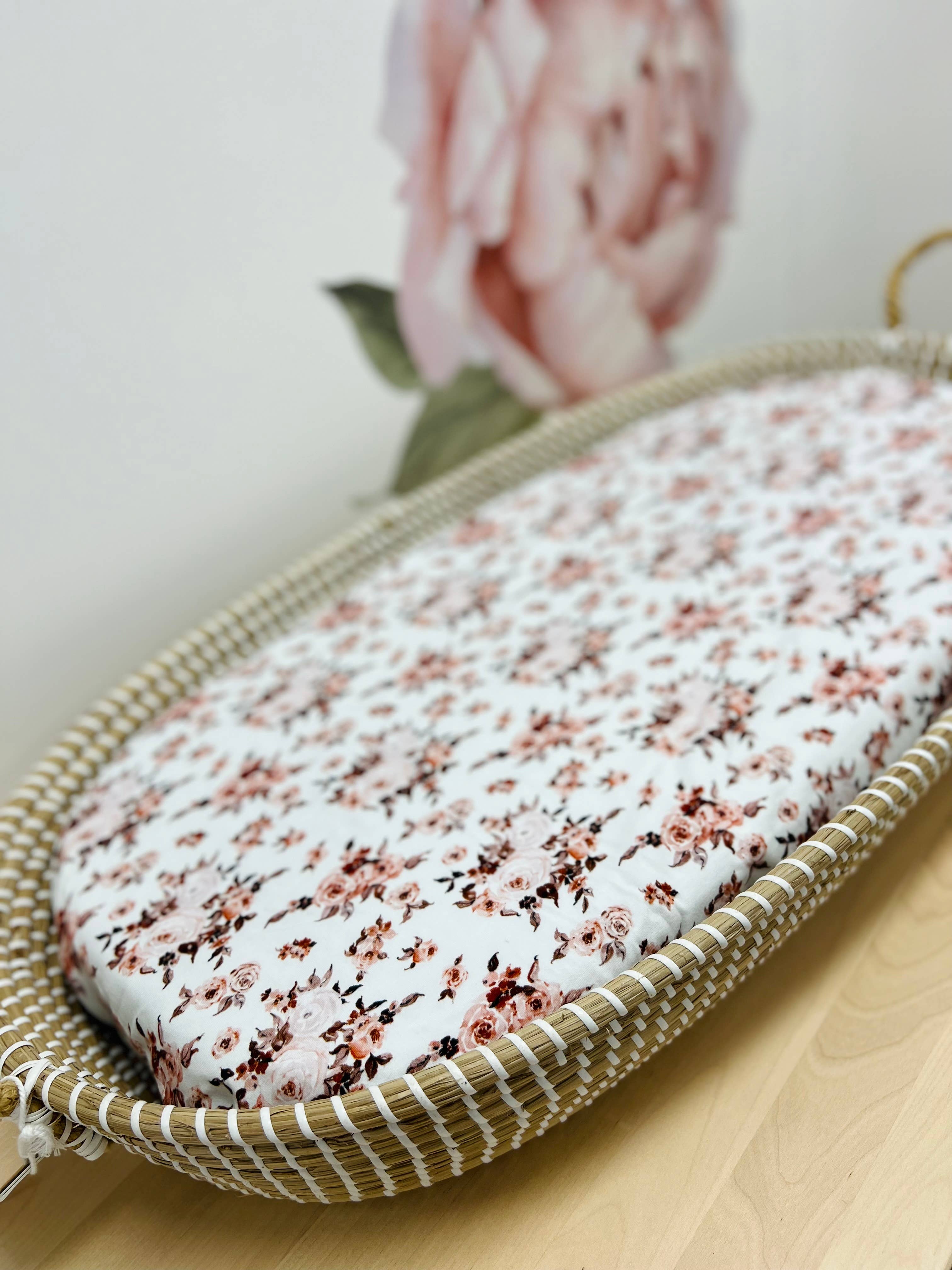 Mini & Me Bassinet Sheet Addison