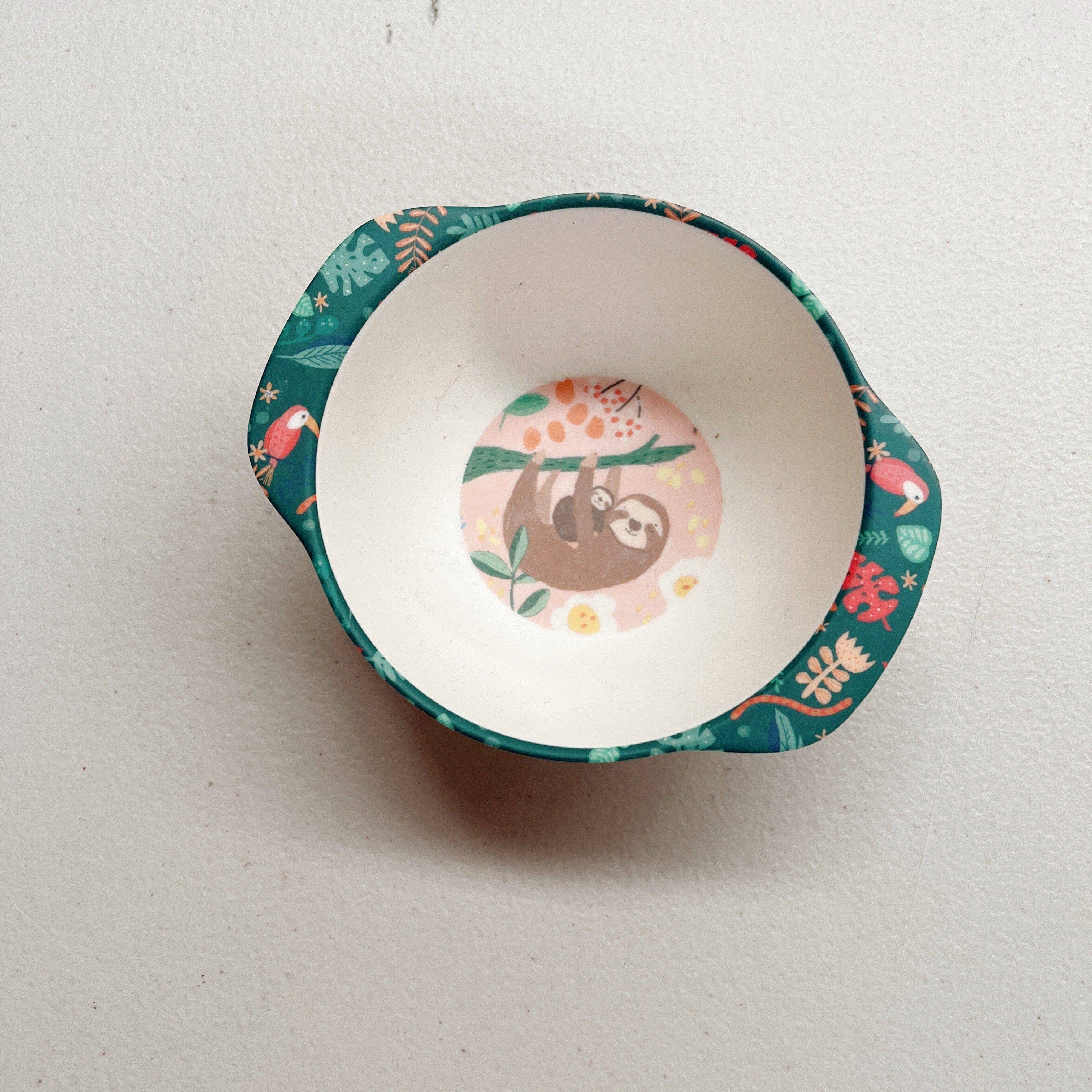 Melamine Bowl - Sloth Design