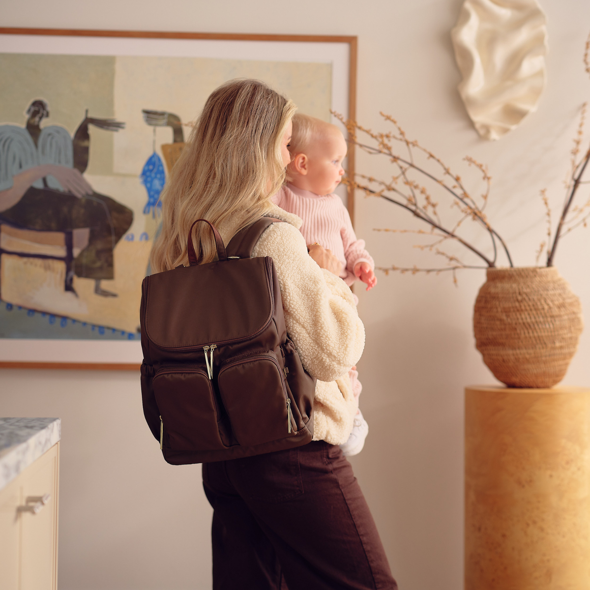 Signature Nappy Backpack - Chocolate