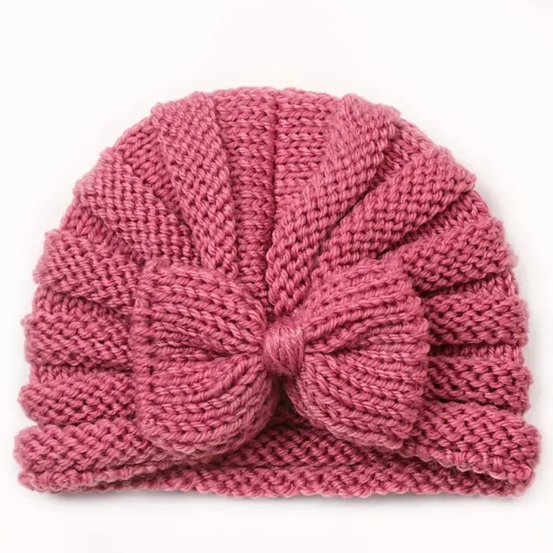 Skyla Knitted Bow Beanie
