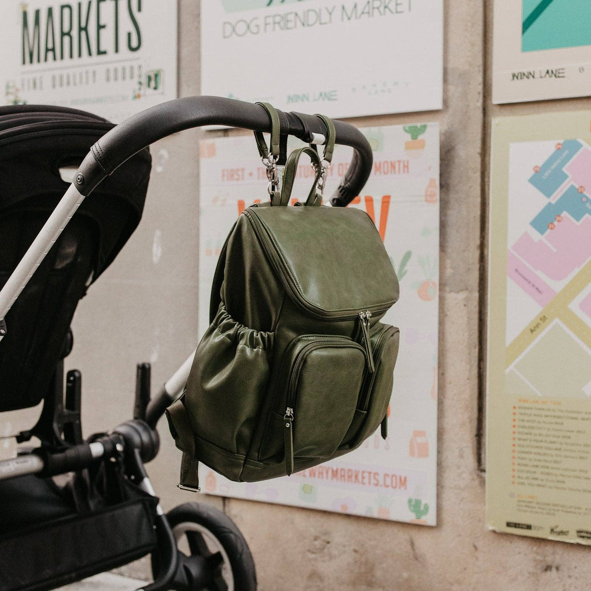 Signature Backpack - Olive