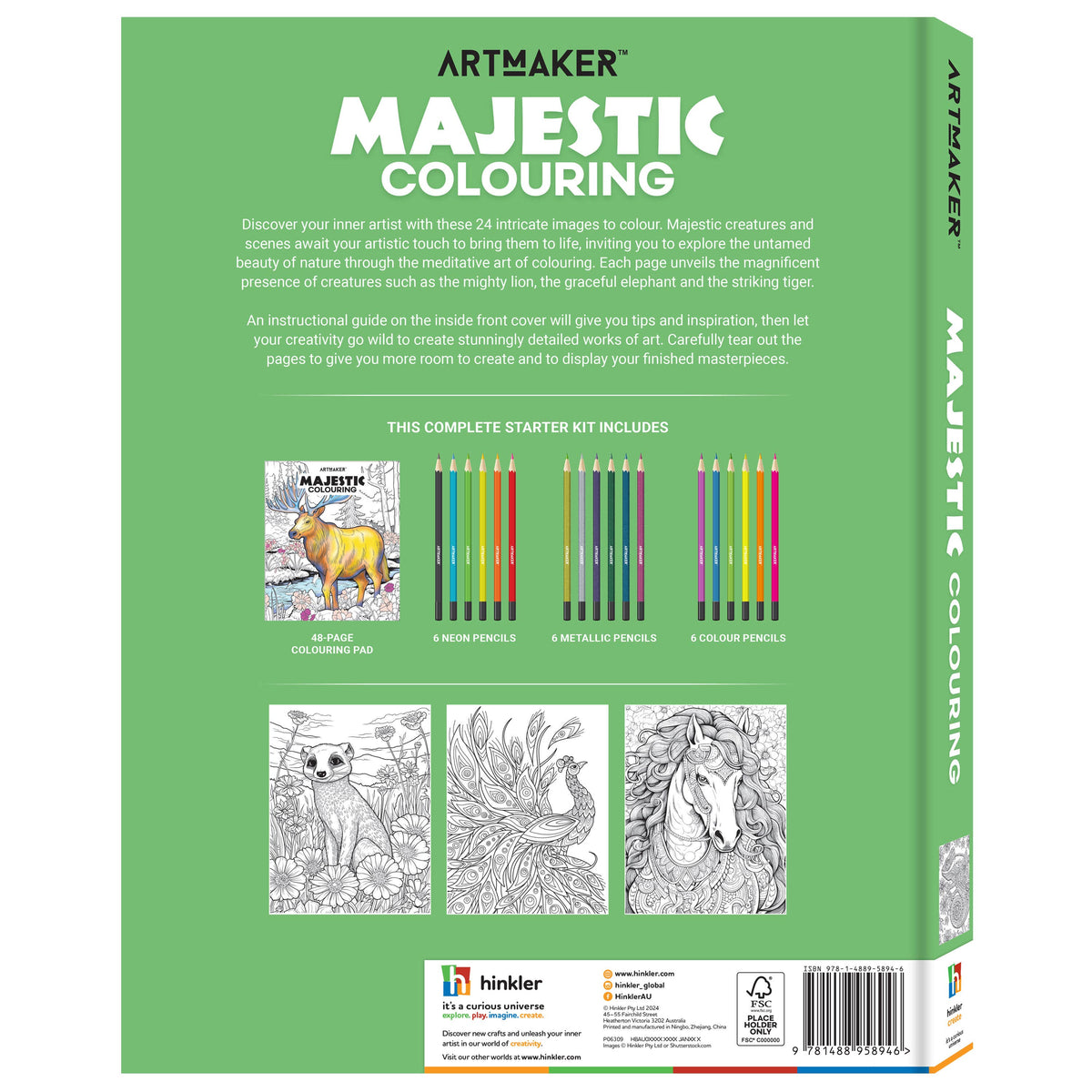 Art Maker Majestic Colouring