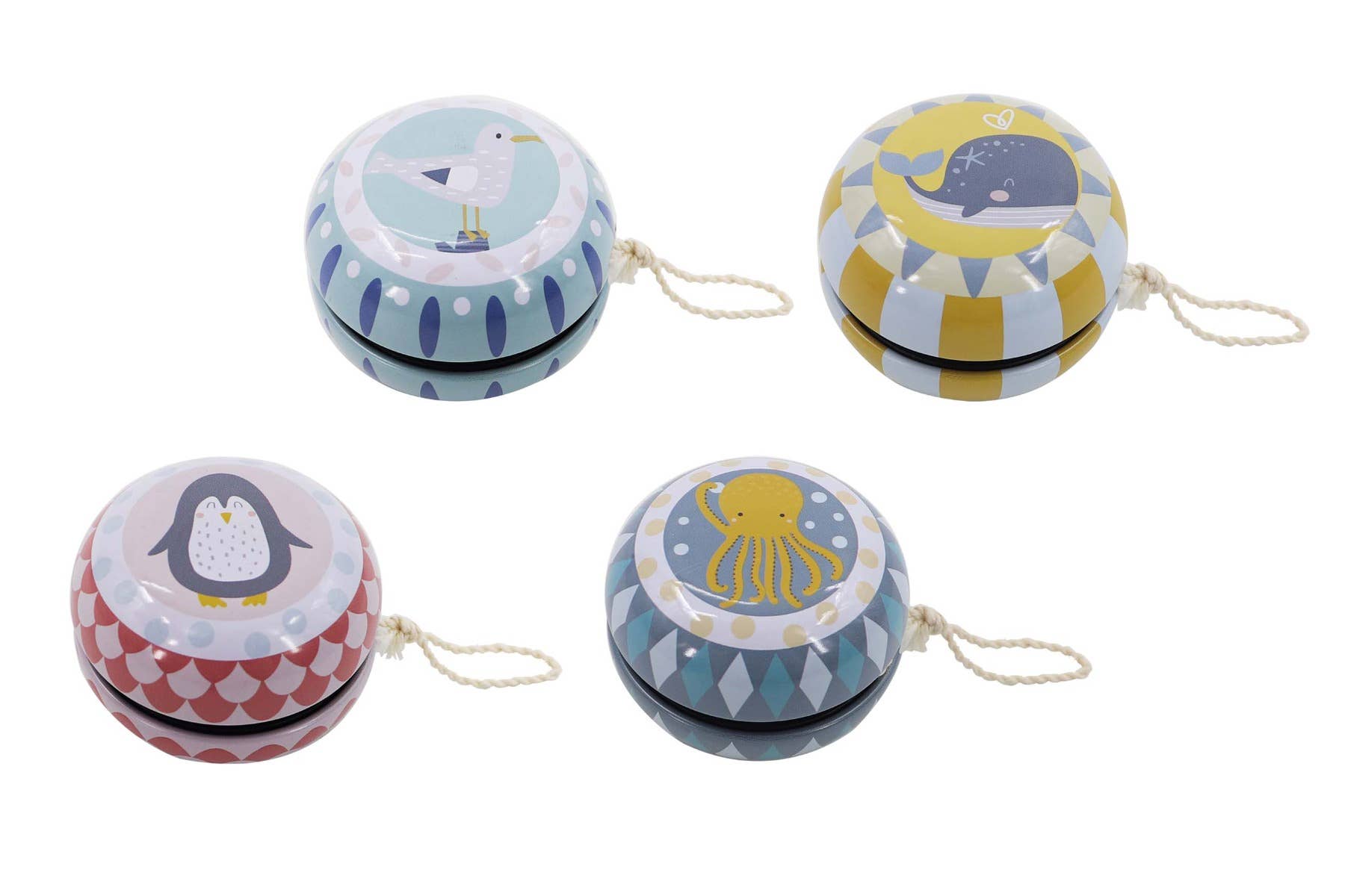 Classic Tin Yo-Yos for Kids & Baby