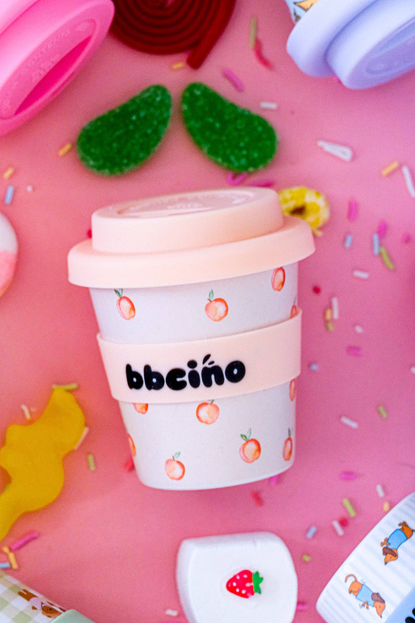 Peachy Keen Babycino Cup - 120ml (STRAW INCLUDED)