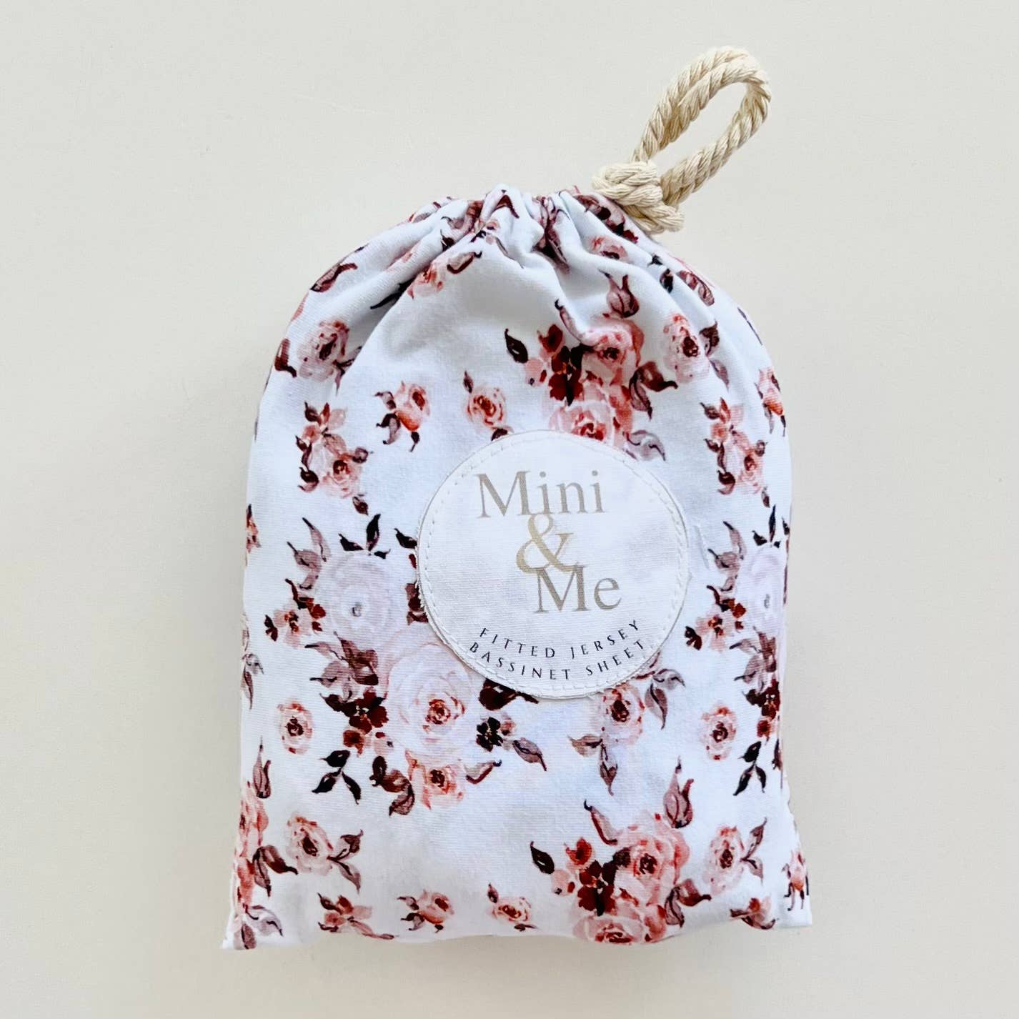 Mini & Me Bassinet Sheet Addison