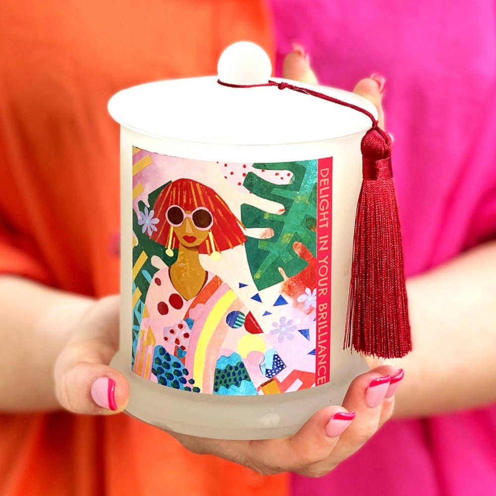 Delightfully Brilliant – Spiced, Dark & Delicious Soy Candle