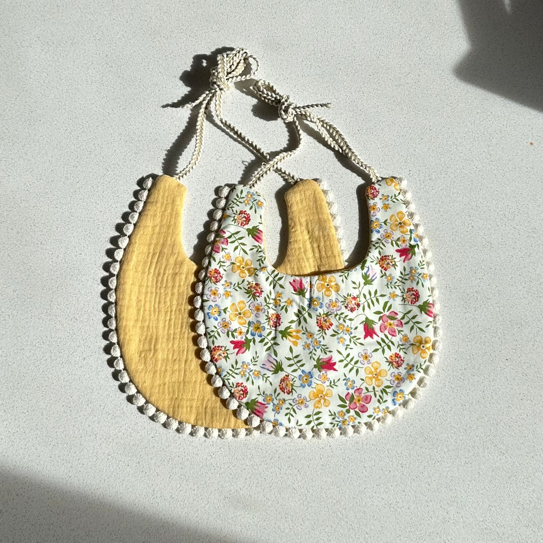 Paisley Bib - Spring Floral