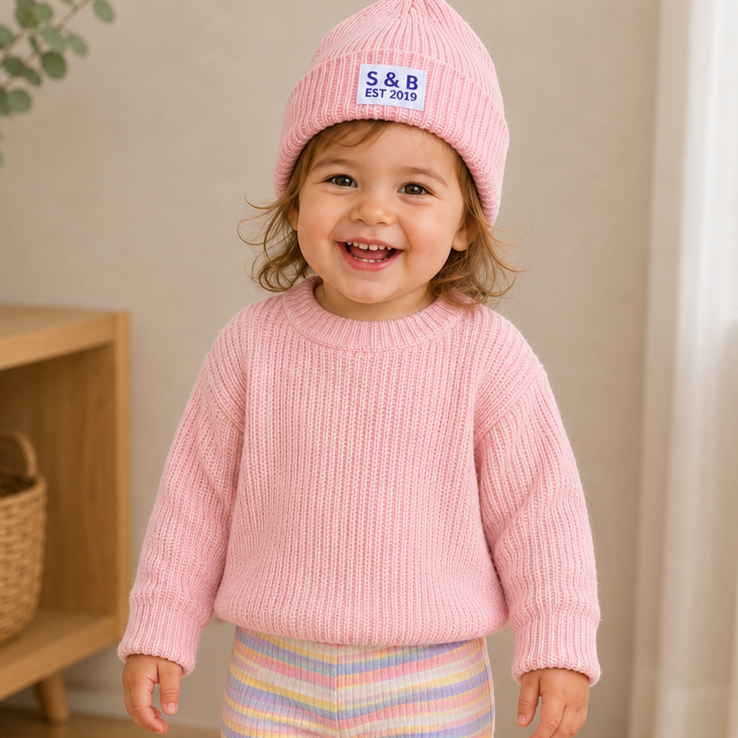 Vale Chunky Knit - pink