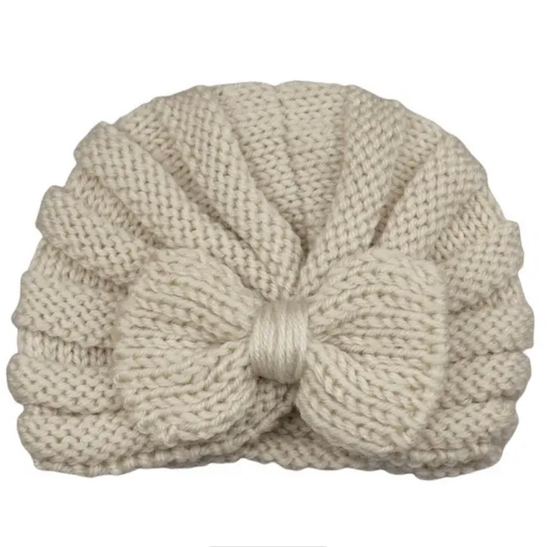 Skyla Knitted Bow Beanie