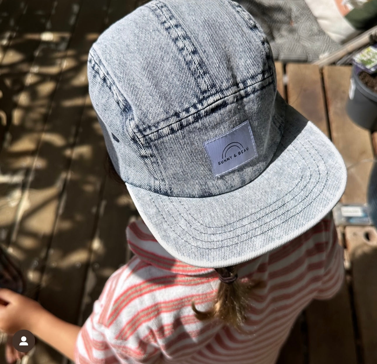 Right Now Cap - Raw Denim
