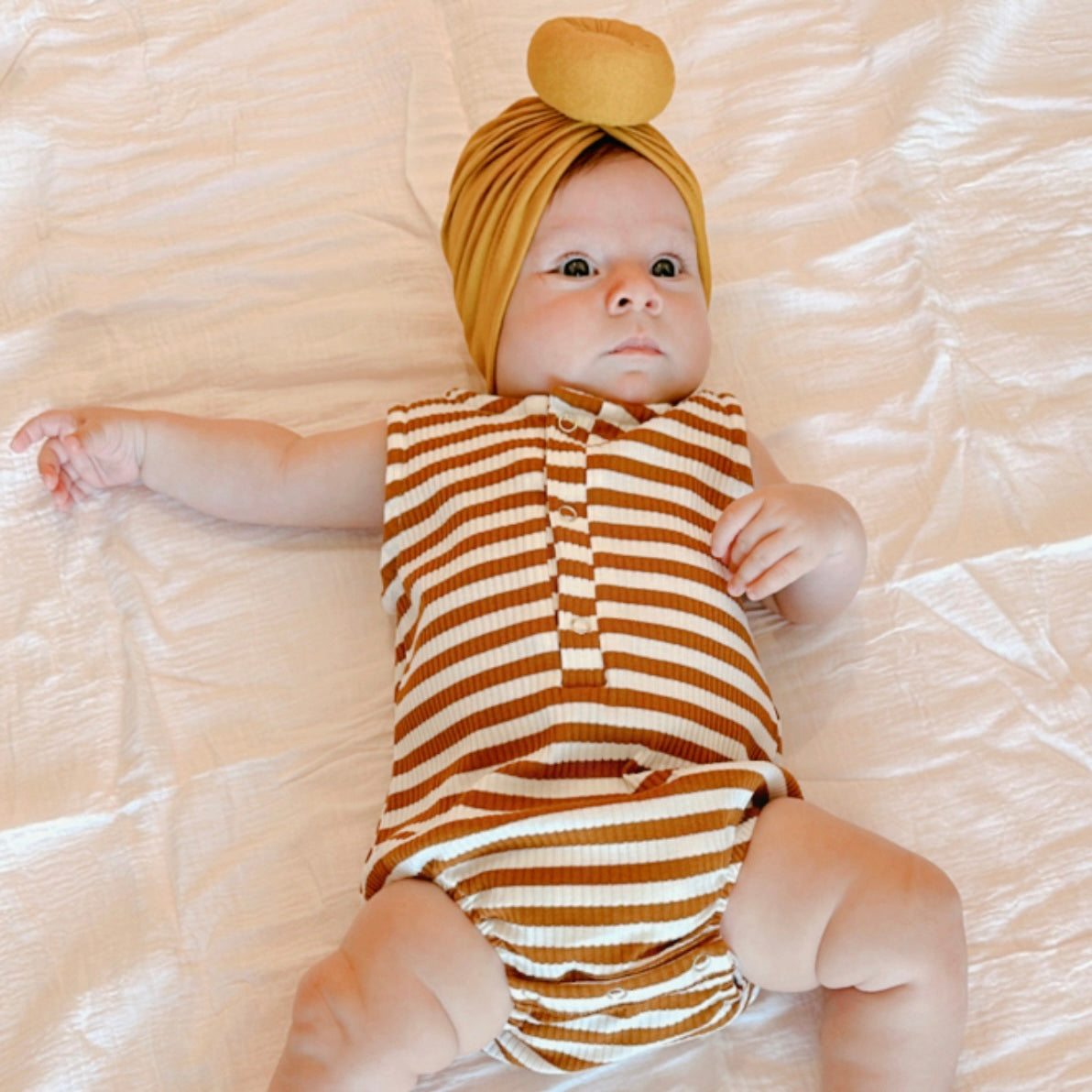 Harlow topknot - Sunshine