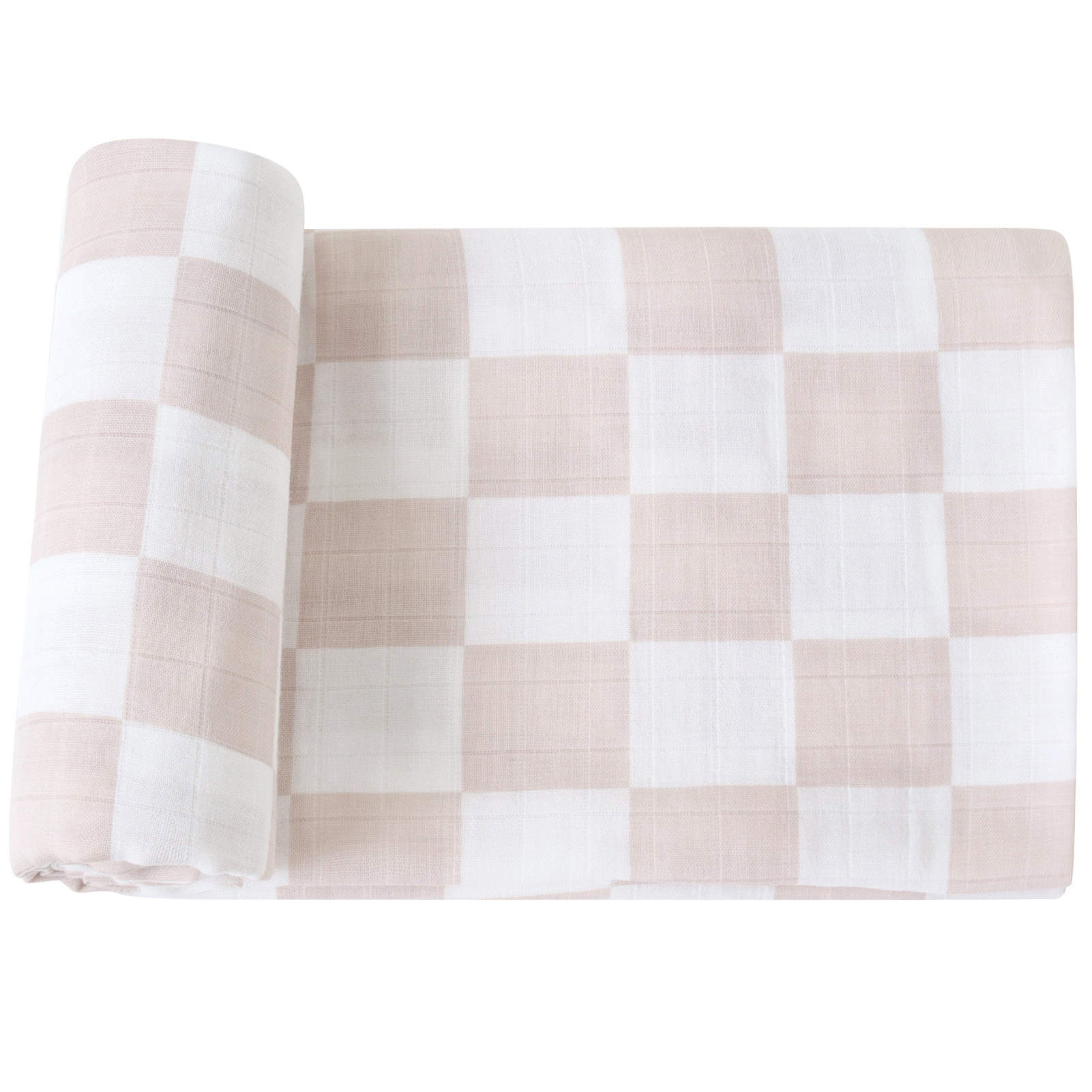 Check Bamboo Swaddle