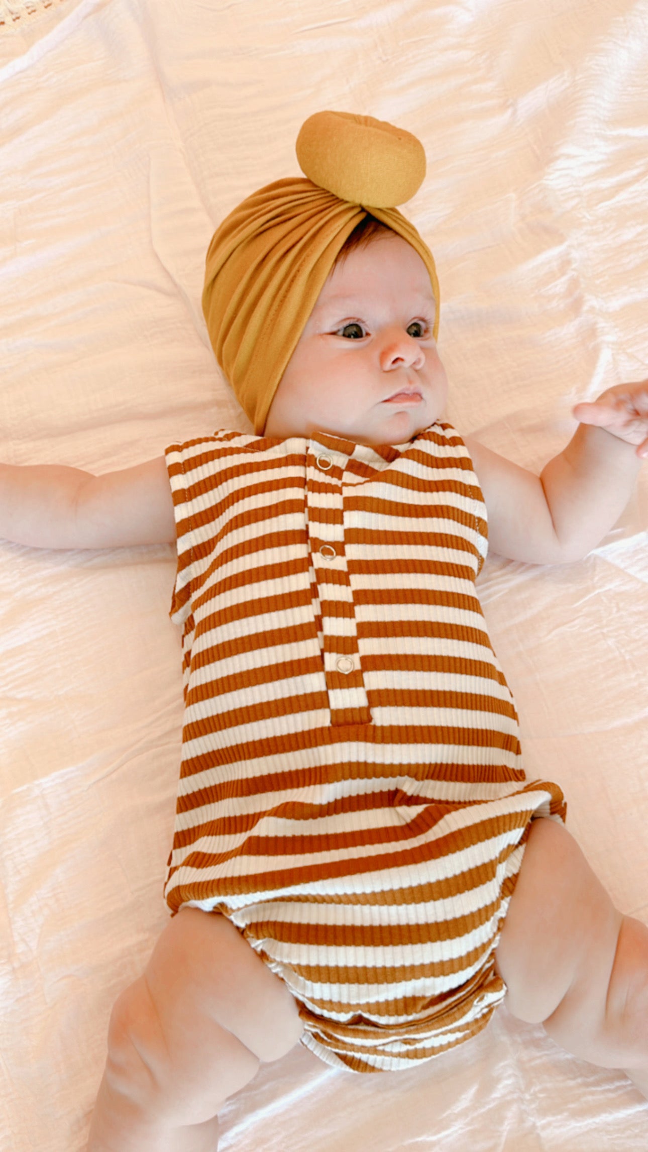 Harlow topknot - Sunshine