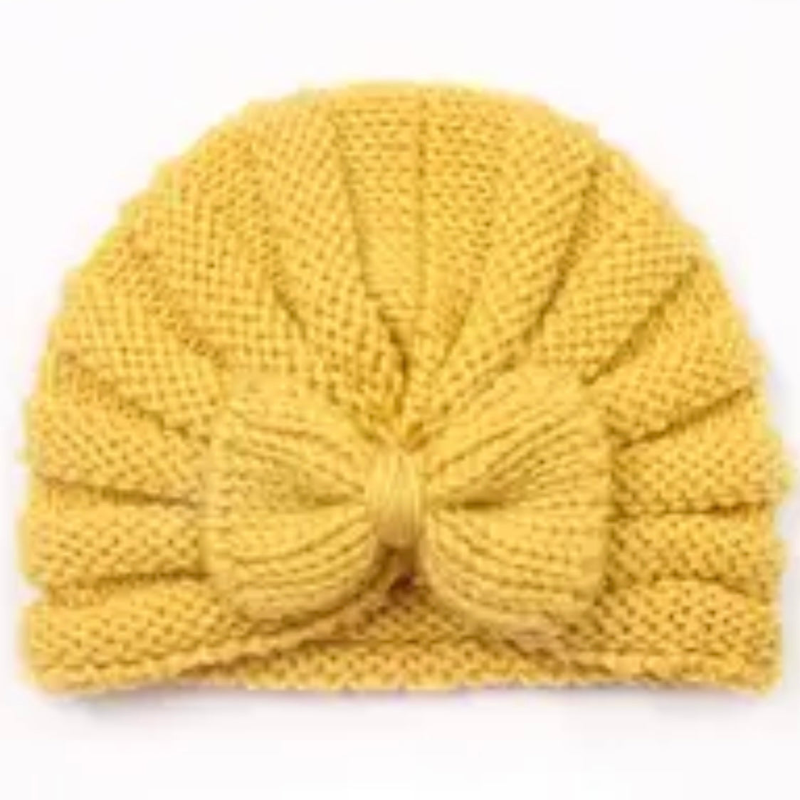 Skyla Knitted Bow Beanie