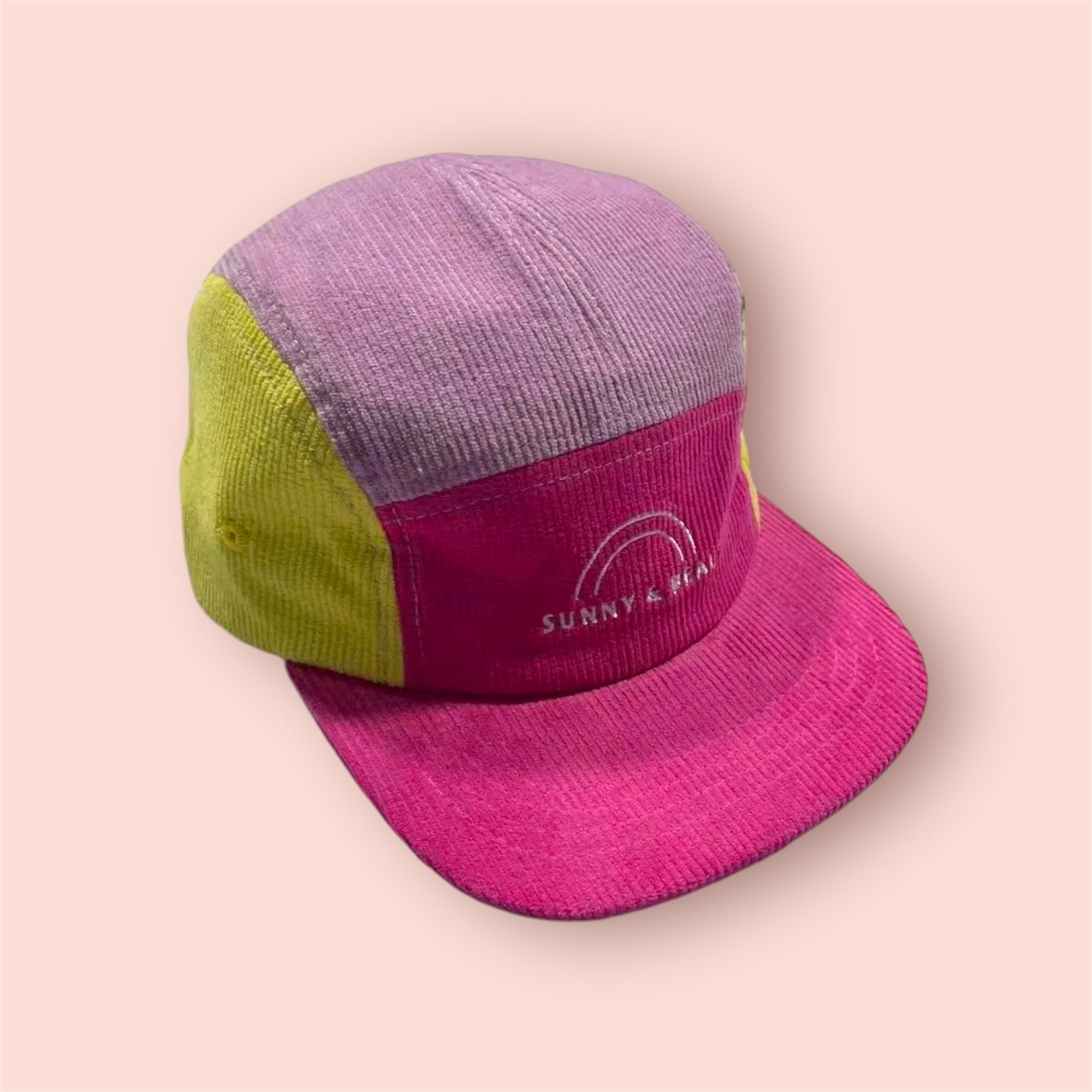 Rue Cord Cap -Pink
