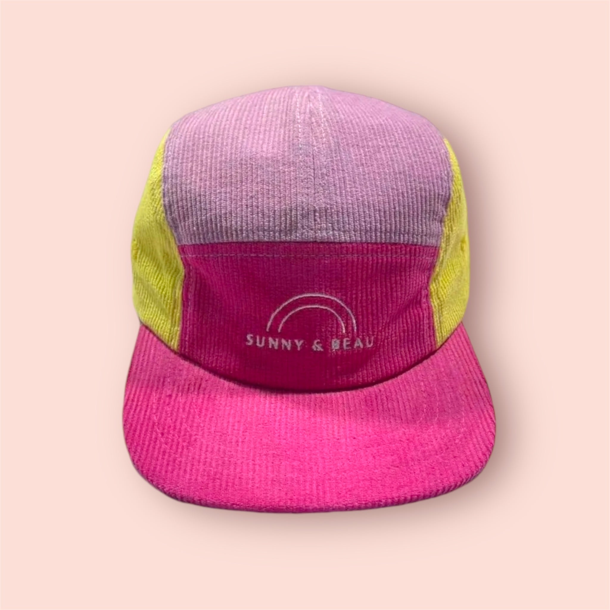 Rue Cord Cap -Pink