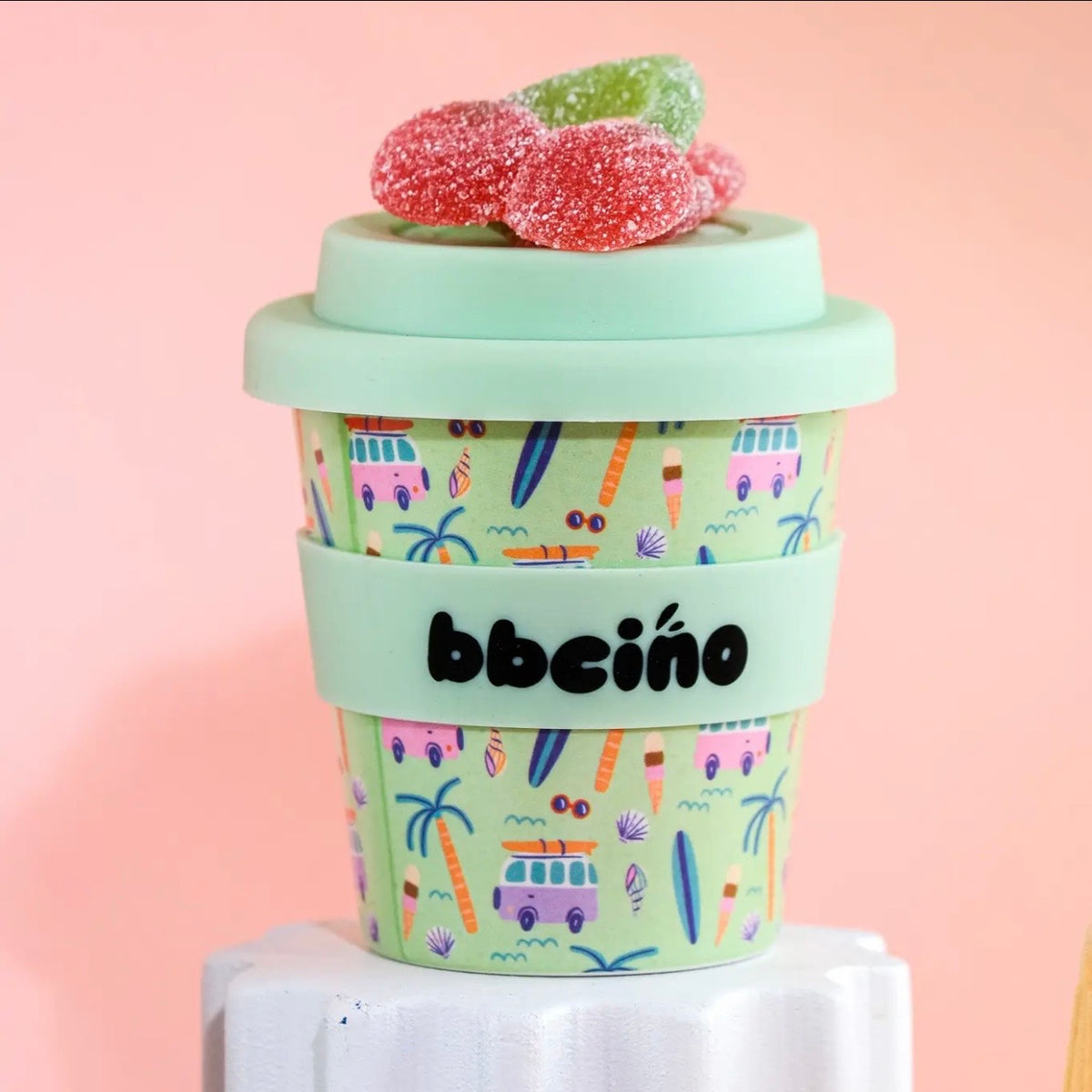 Beach bums Kids Keep Cup -120mil (STRAW INCLUDED)
