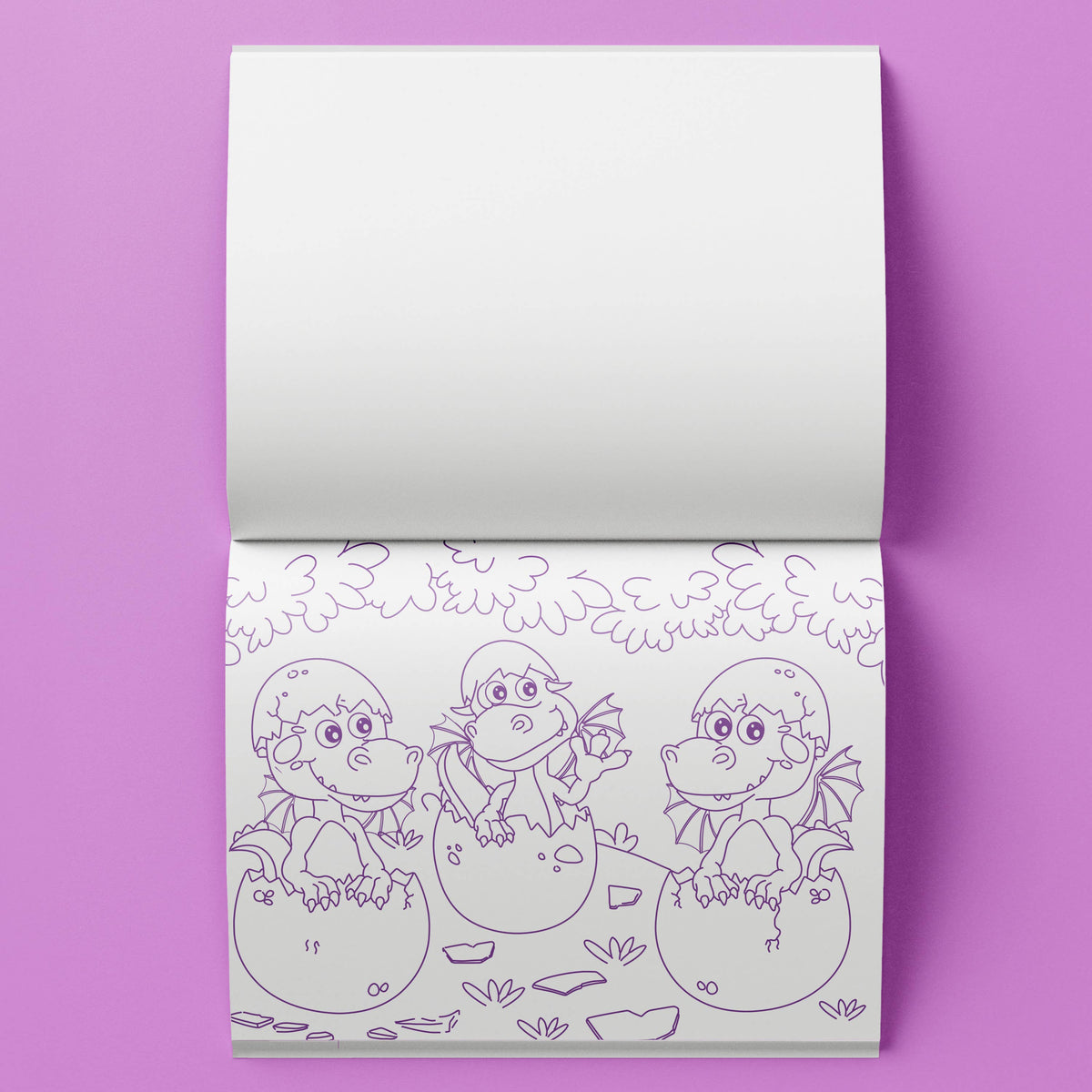 Dragon Kingdom Colouring Set with Lap Desk