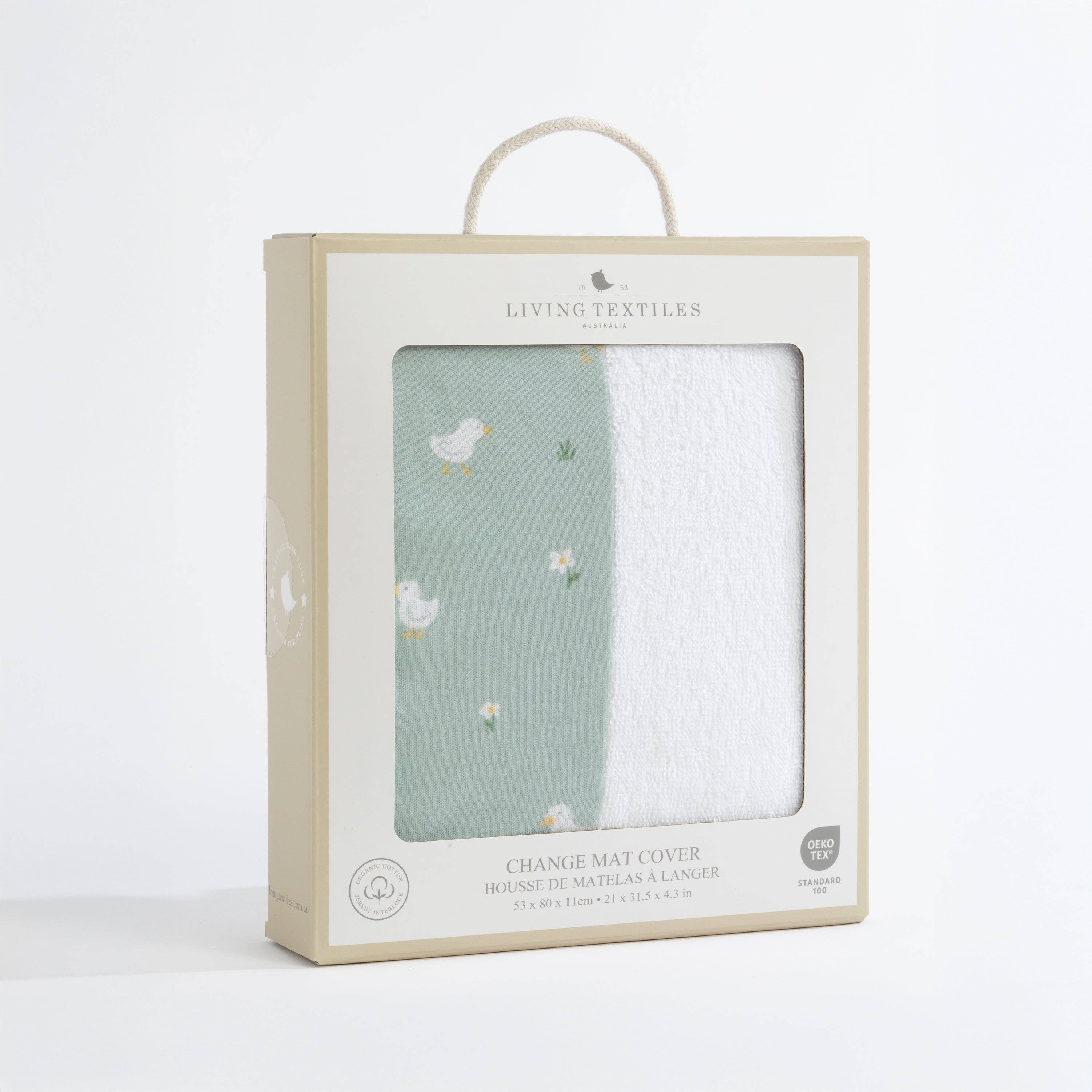 Change Mat Cover with Towelling - Goosey Goosey