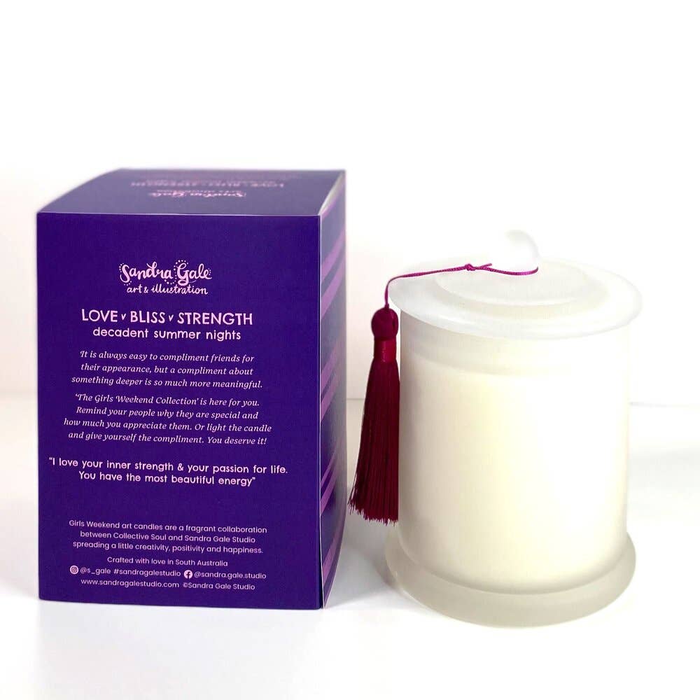 Decadent Summer Nights – Waterlily & Citrus Soy Candle