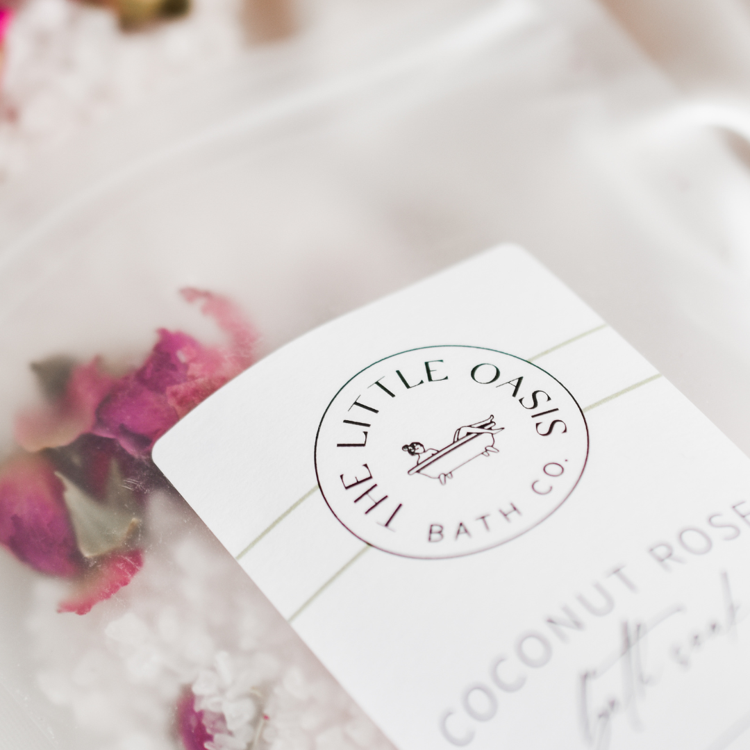COCONUT ROSE | MAGNESIUM BATH SOAK - LARGE