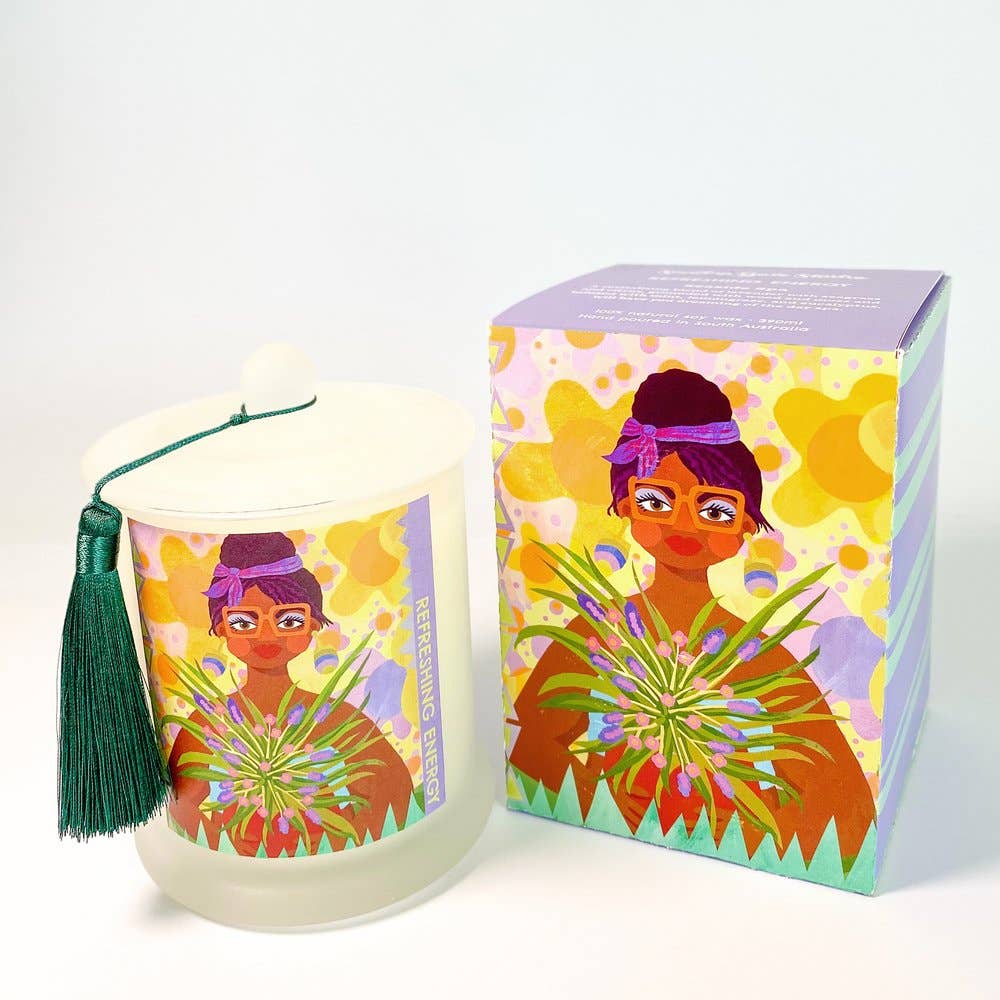 Refreshing Energy – Seaside Spa Soy Candle