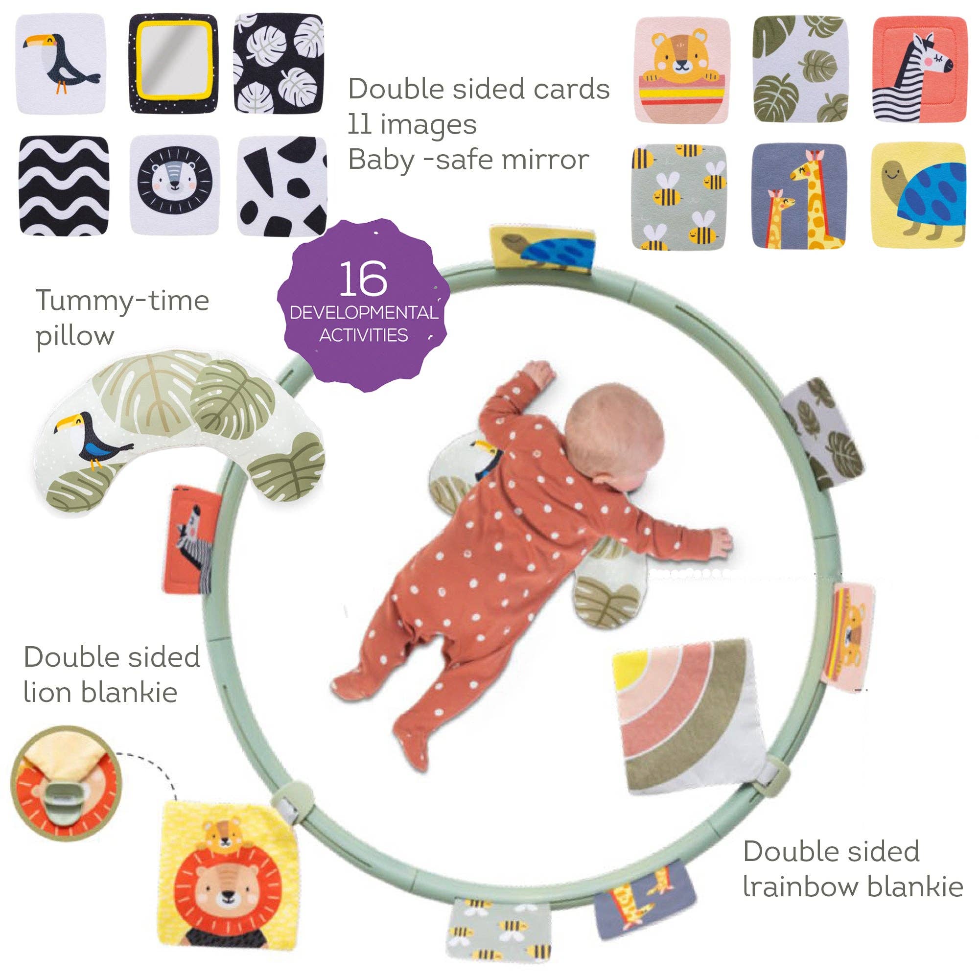 Taf Toys Tummy time trainer 0m+