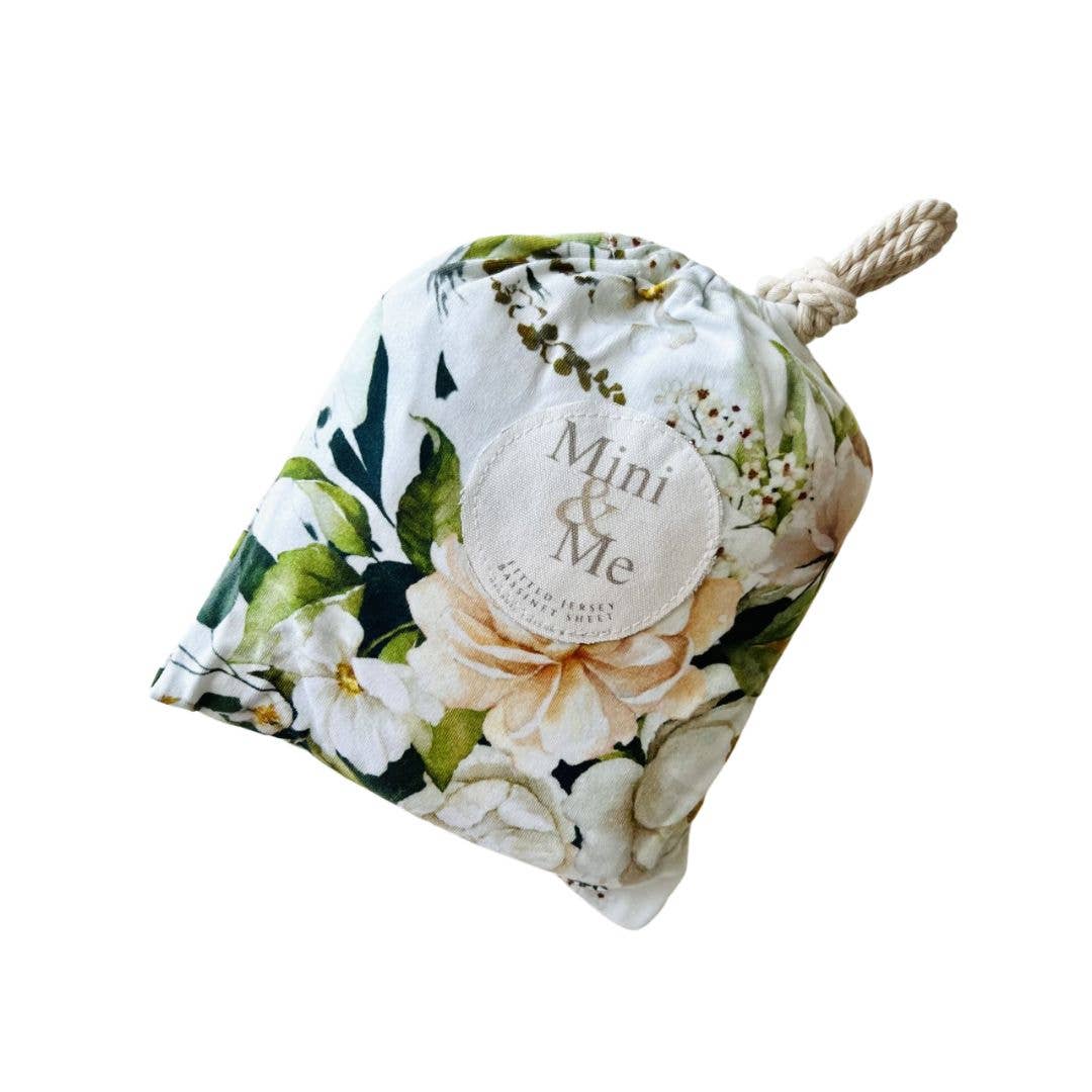 Mini & Me Bassinet Sheet Ivy