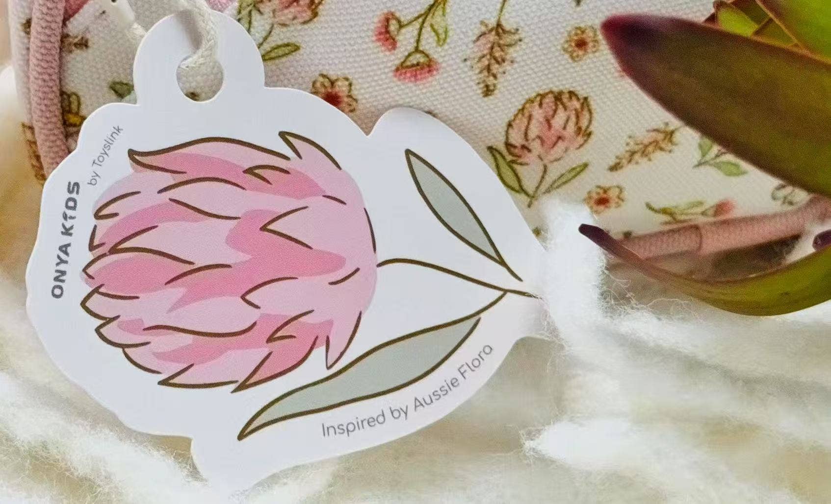 Aussie Flora-Kids Flap Mini Backpack