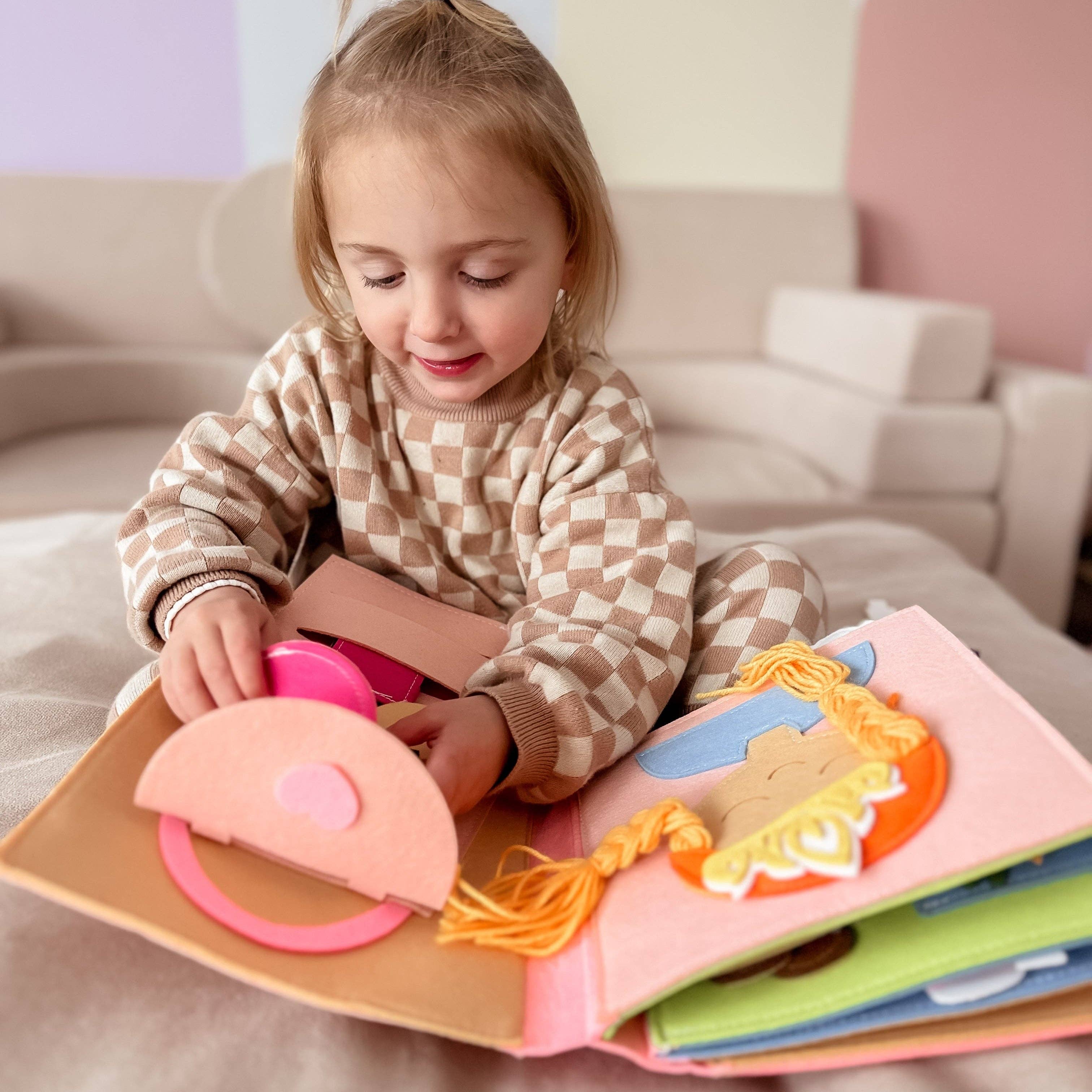 Lola Felt Busy Book | Screen-Free Activity Book for Toddlers