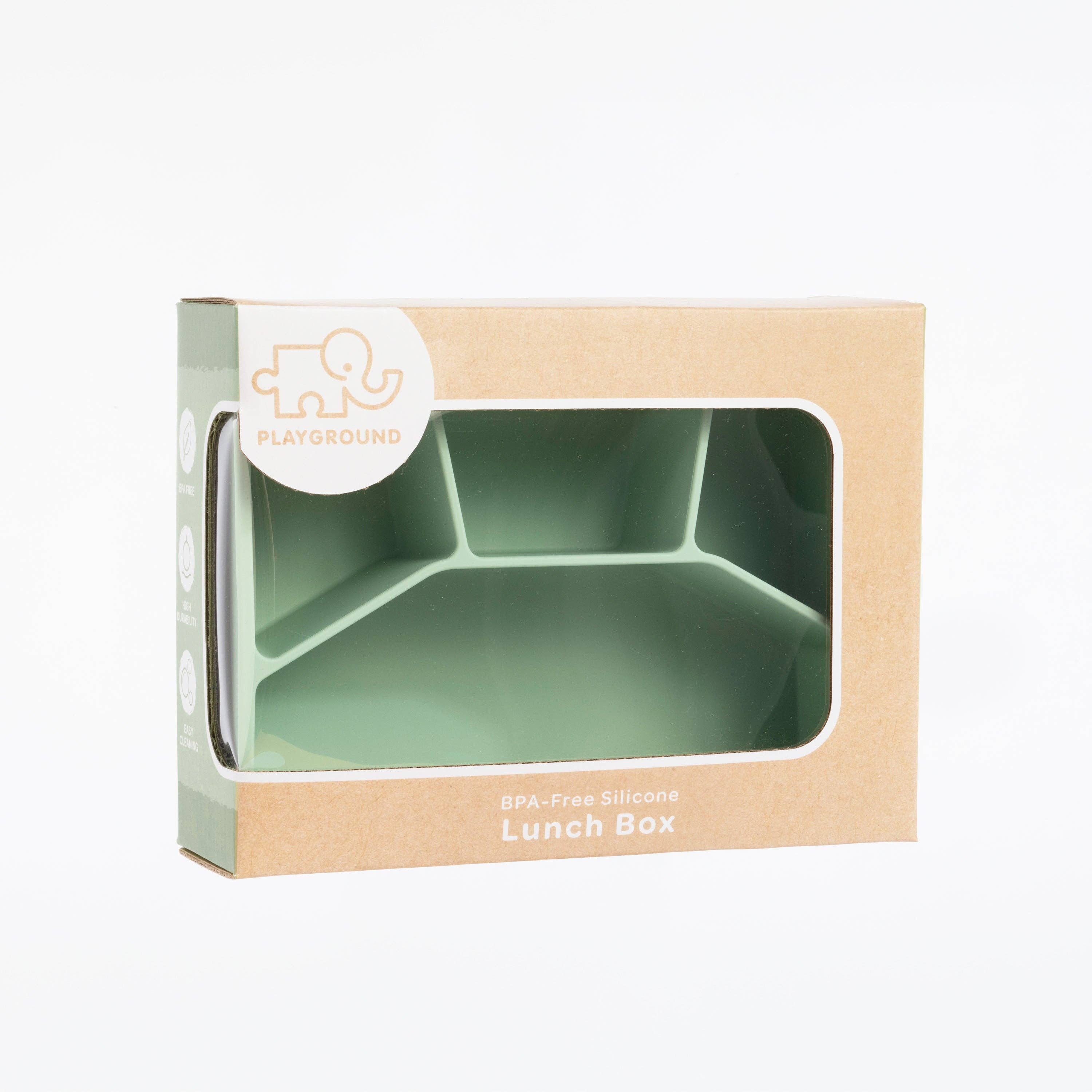 Silicone Lunch Box- Large - Light Sage