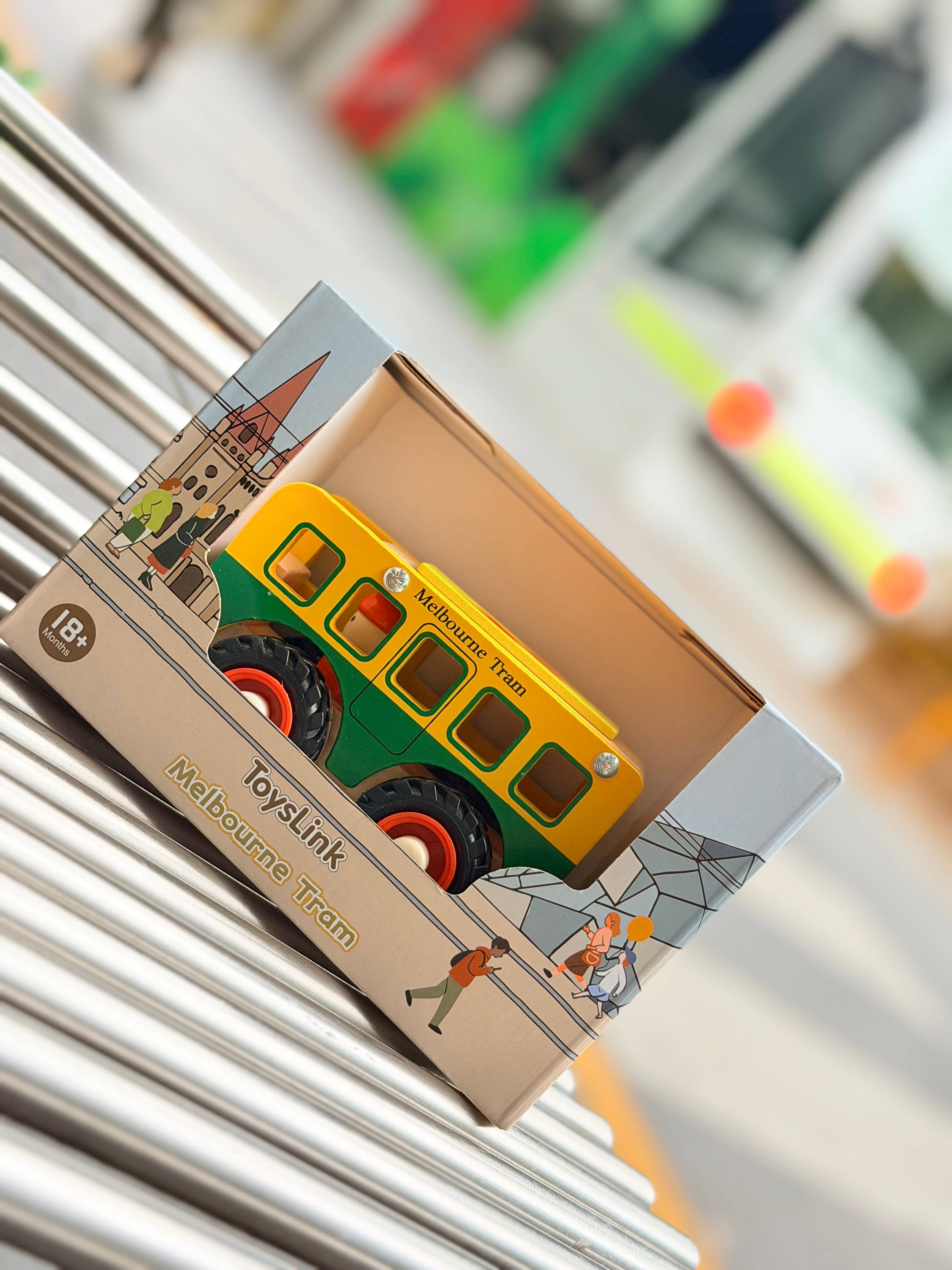 Toyslink Wooden Tram