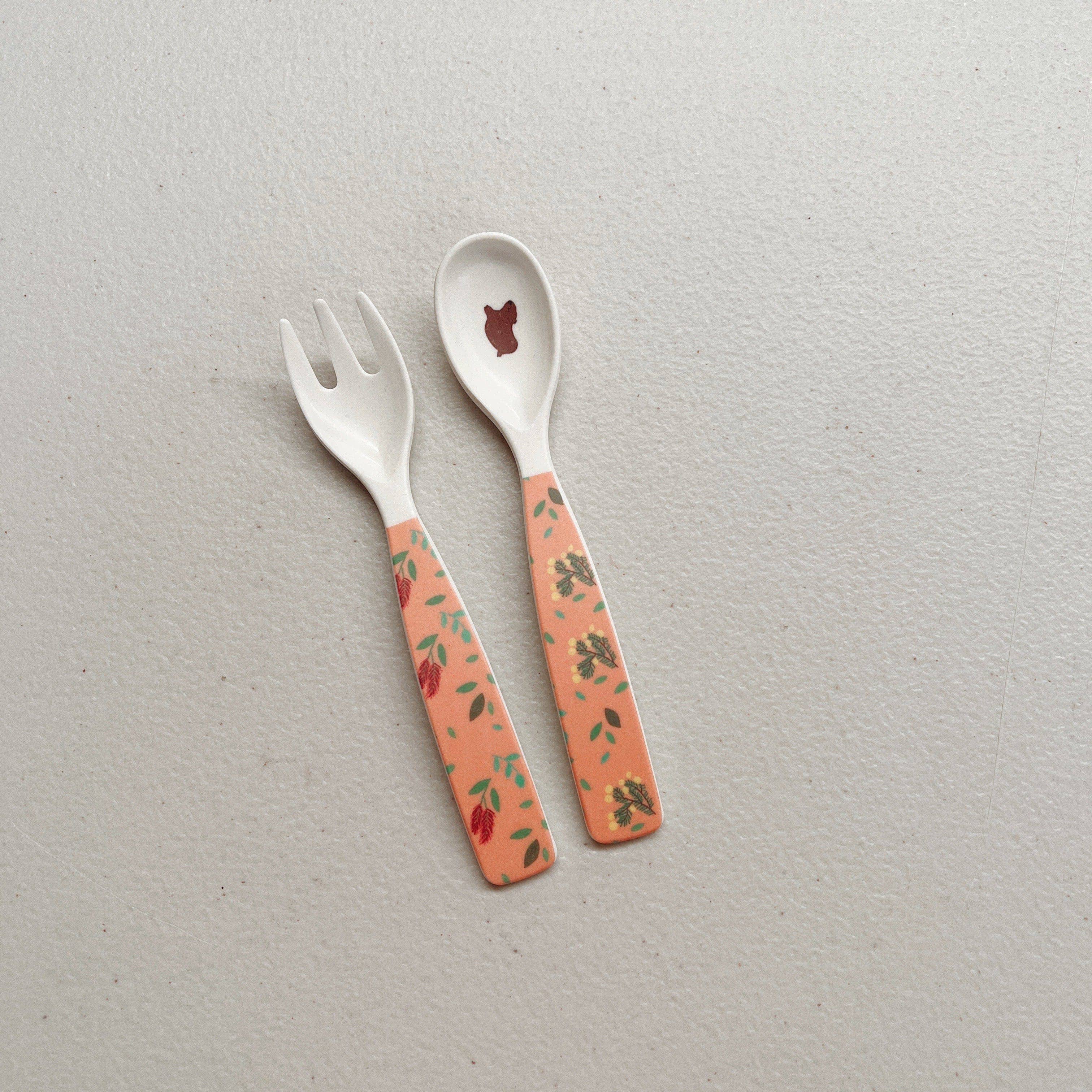 Melamine Cutlery - Australian Theme by Suki McMaster