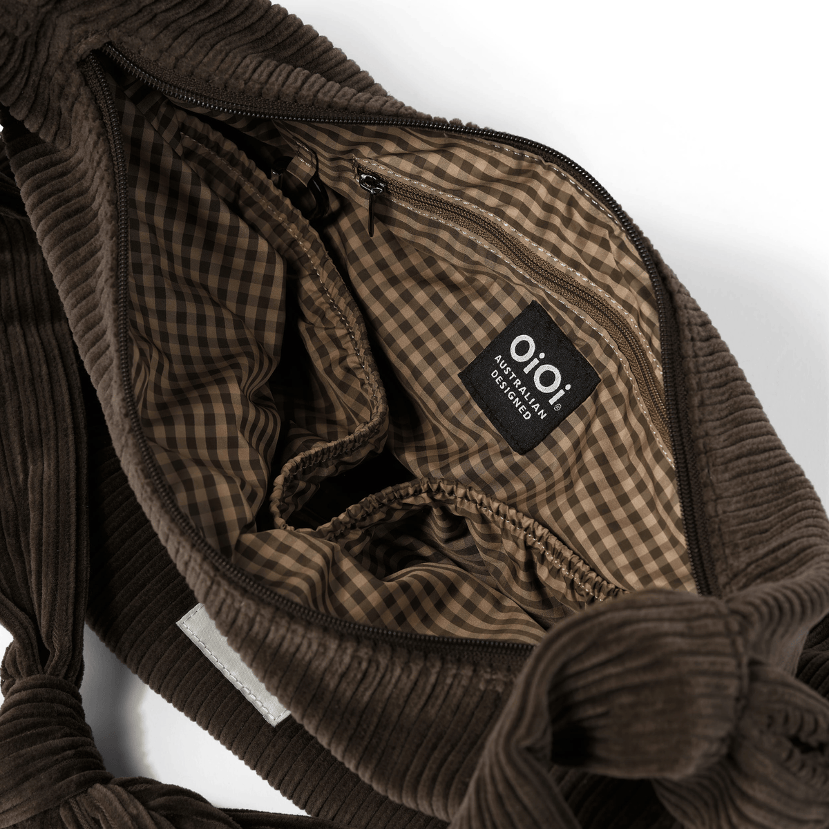 Luna Crossbody - Chocolate Brown Corduroy