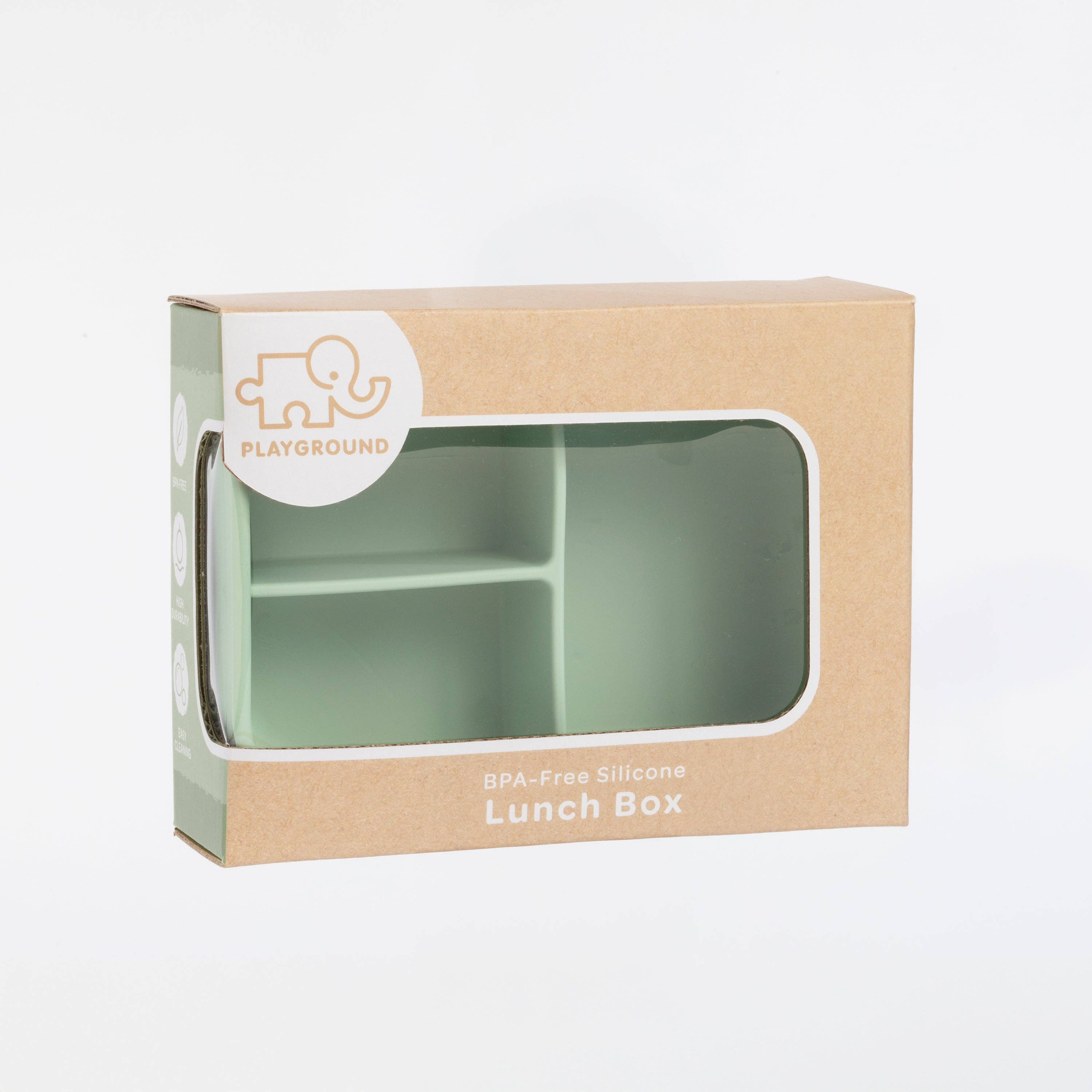 Silicone Lunch Box- Small - Light Sage