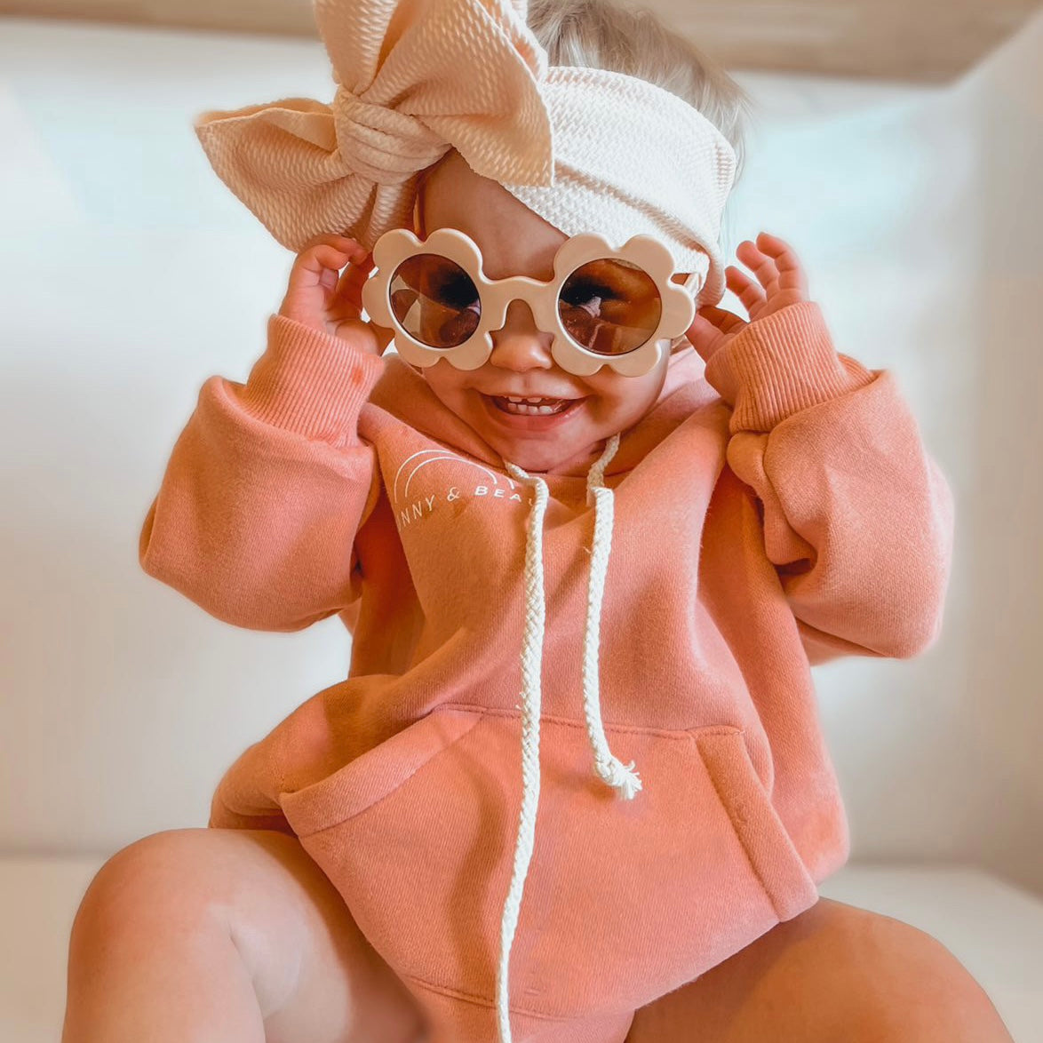 Sorbet Sunnies- cream peach