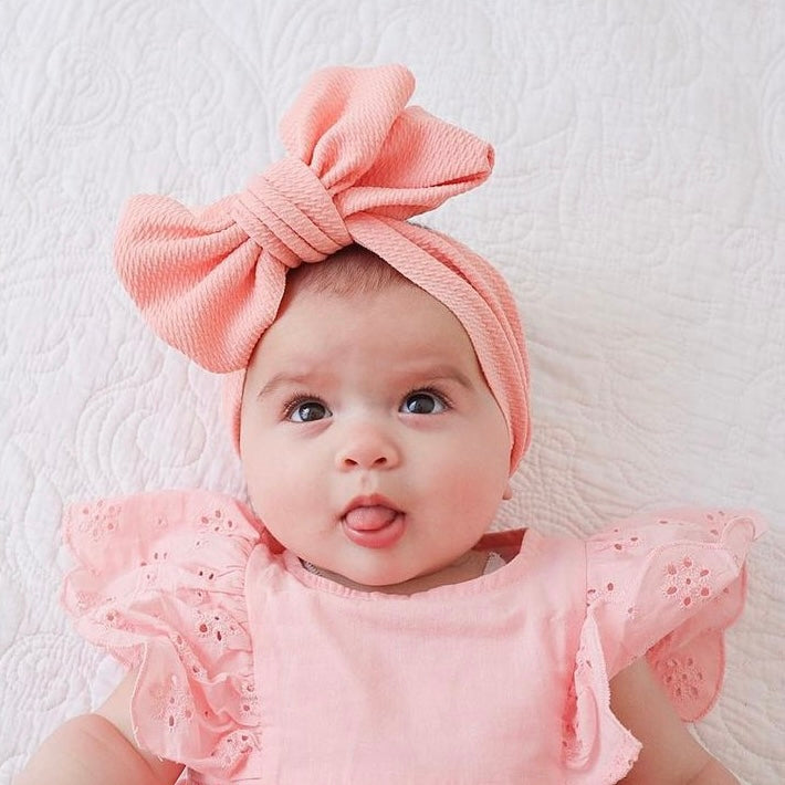 Lulu Bow - Snow Pink