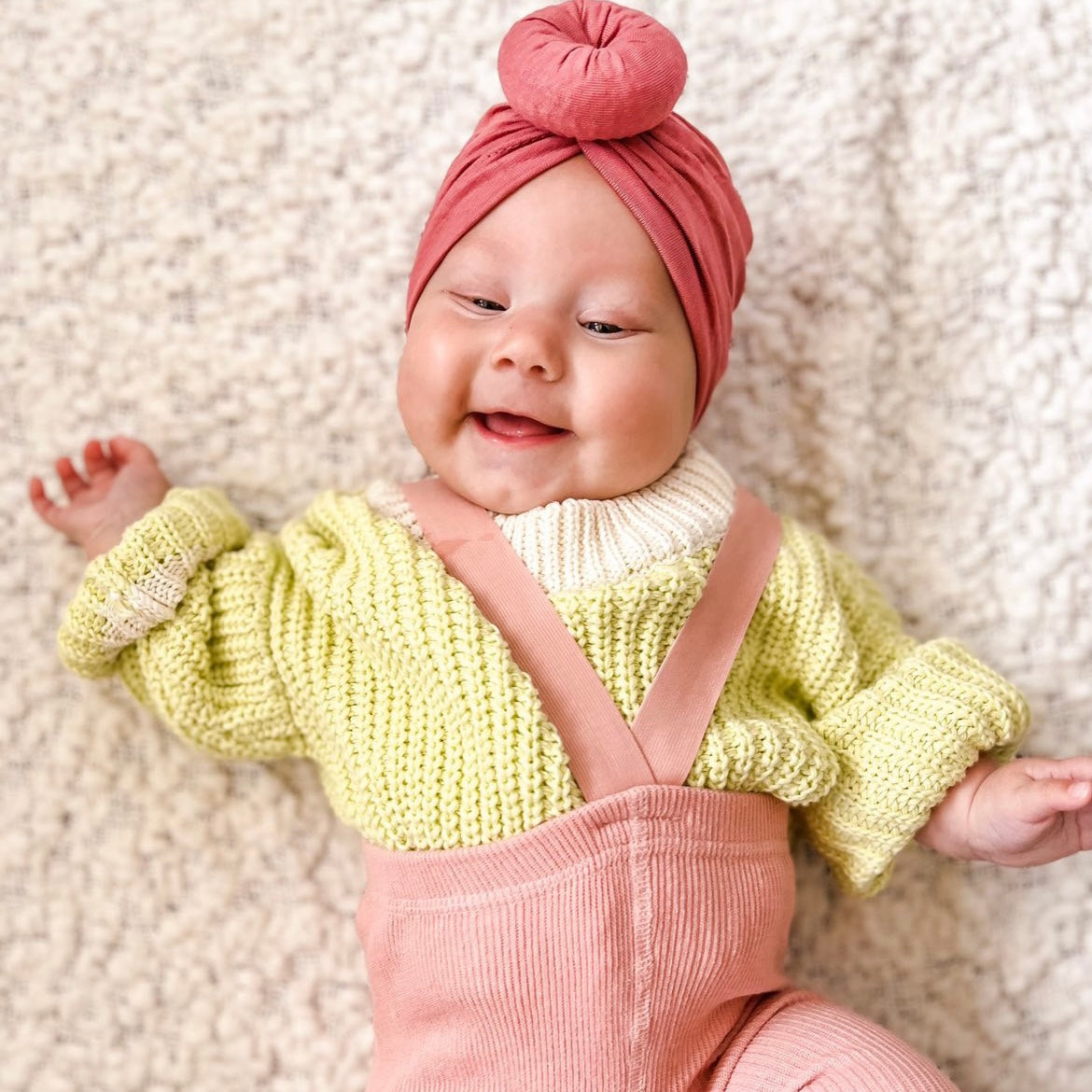 Harlow topknot - Bloom