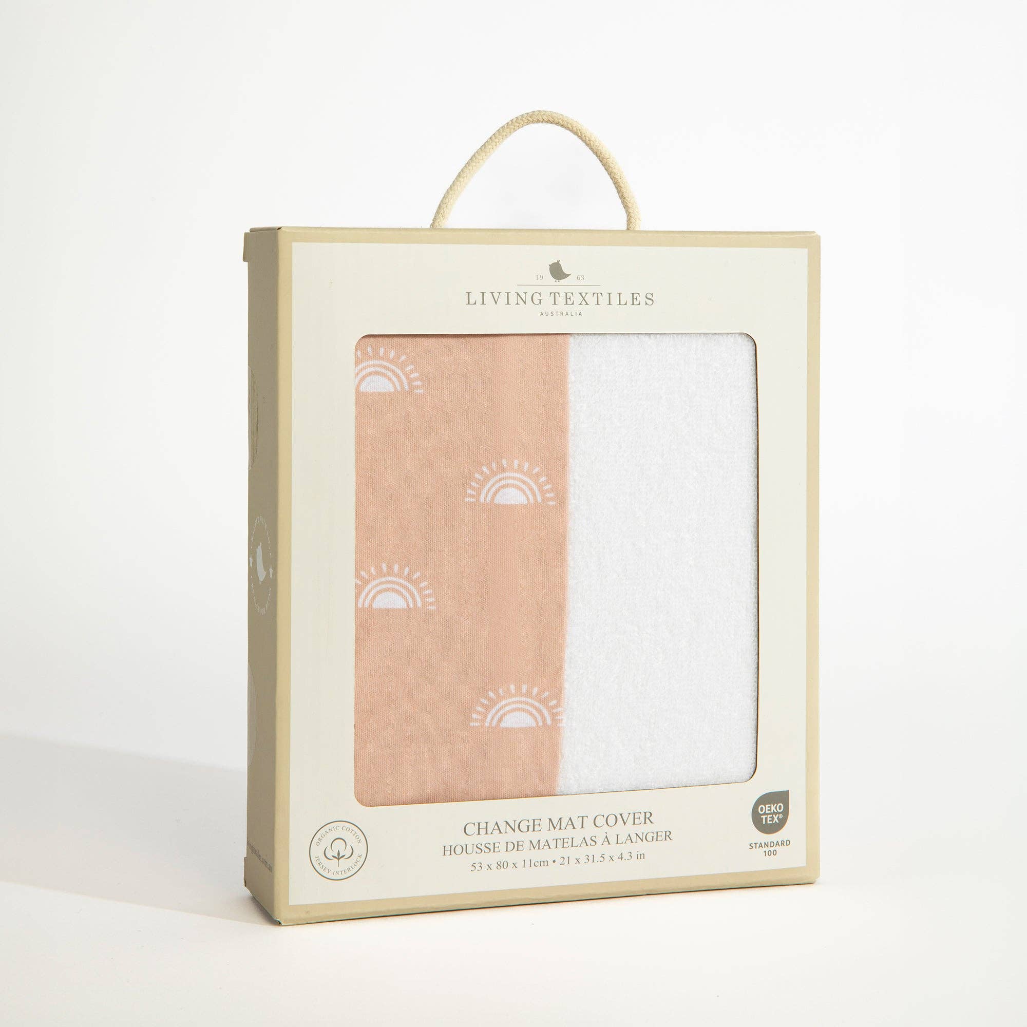 Change Mat Cover with Towelling - Bohemian Bliss