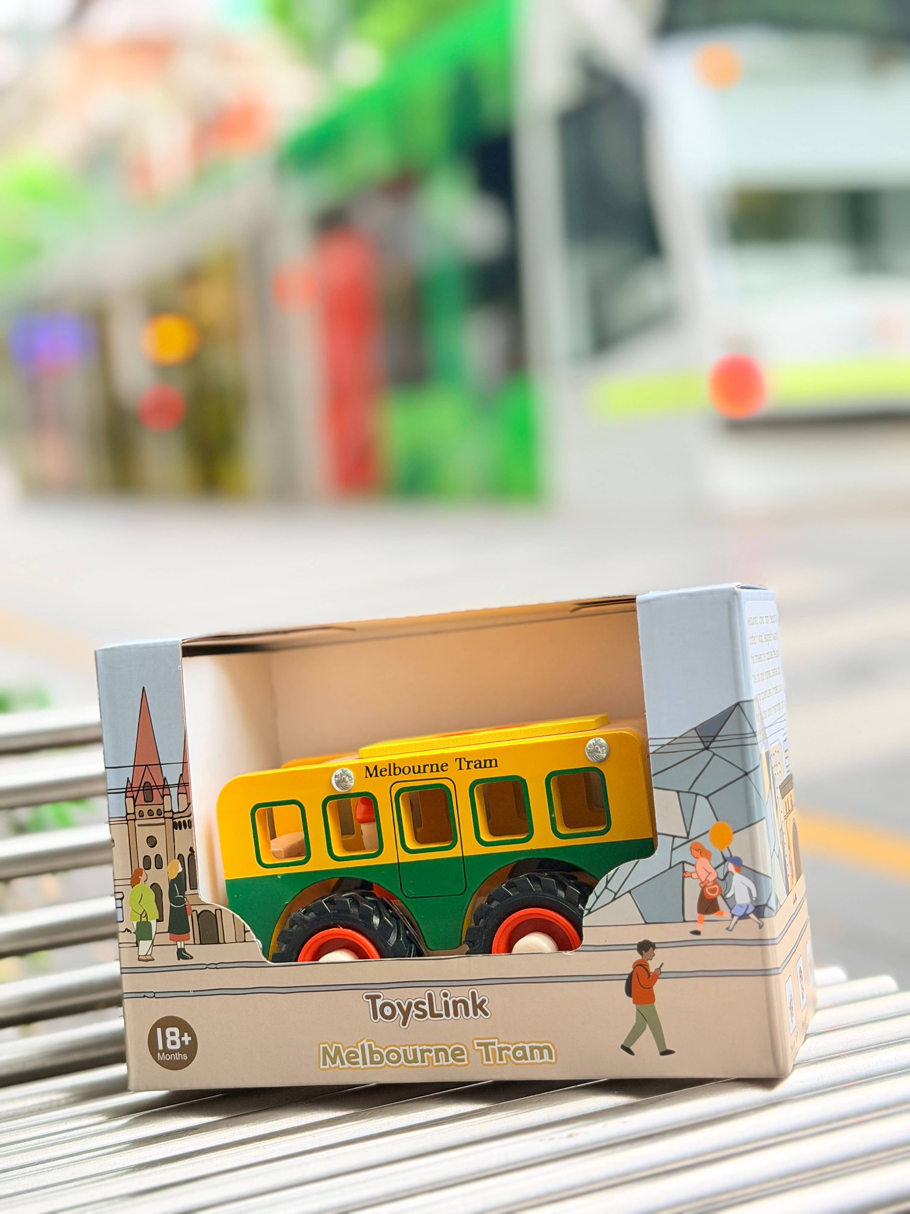 Toyslink Wooden Tram