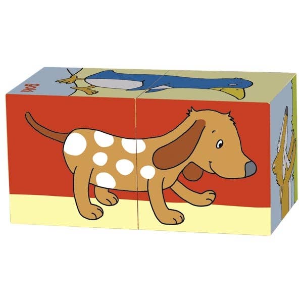 Cube puzzle - Animals