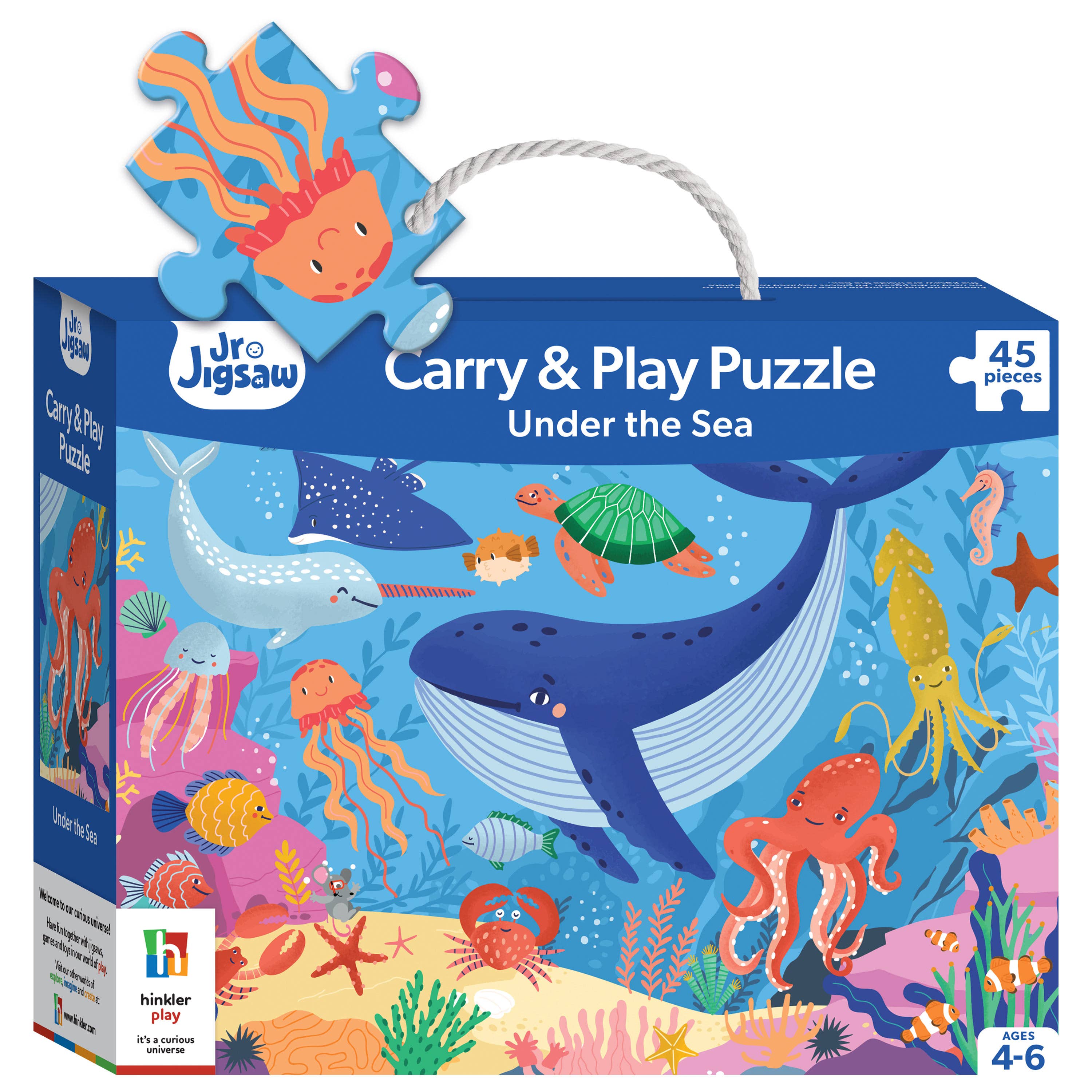 Junior Jigsaw Carry & Play Under the Sea