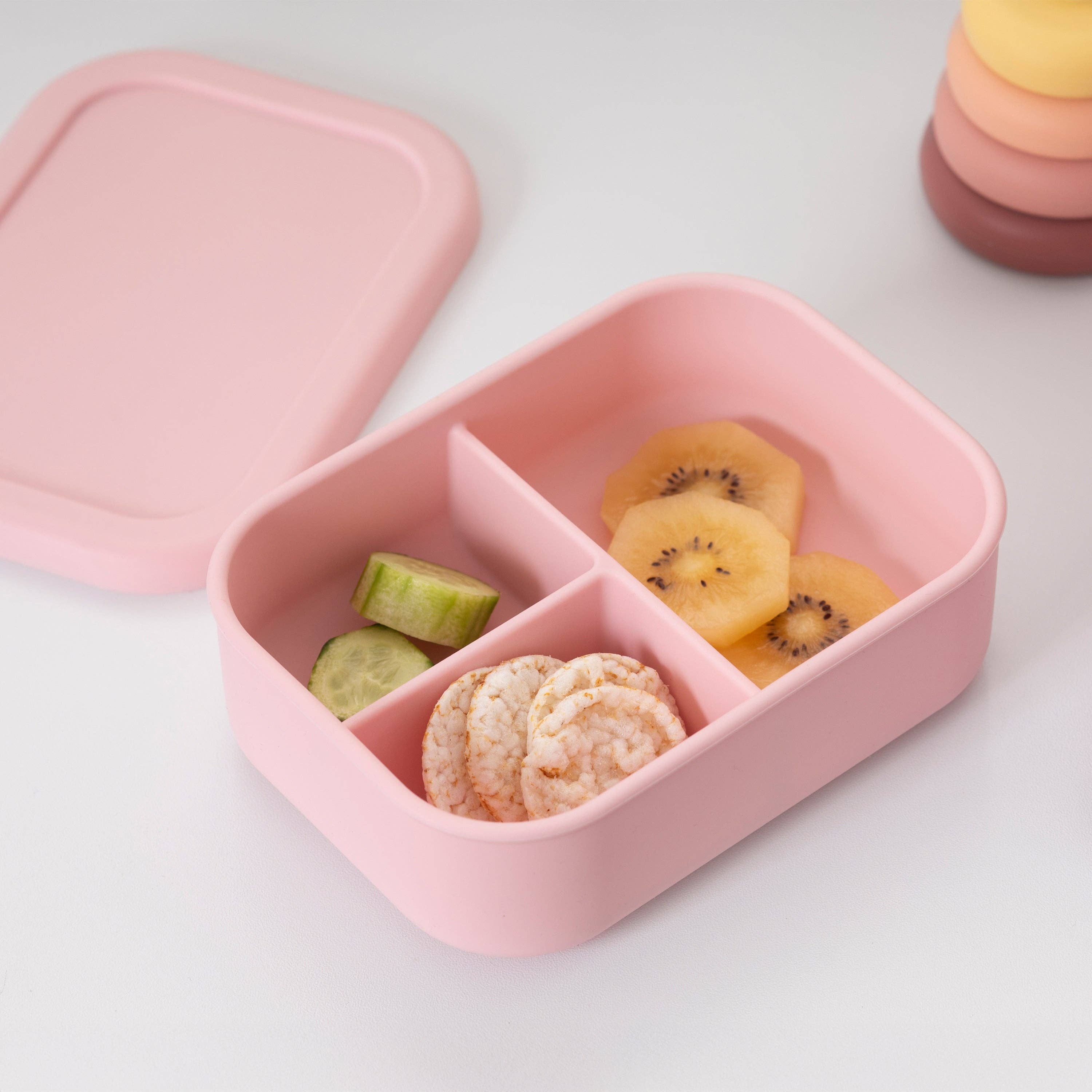 Silicone Lunch Box- Small - Light Pink