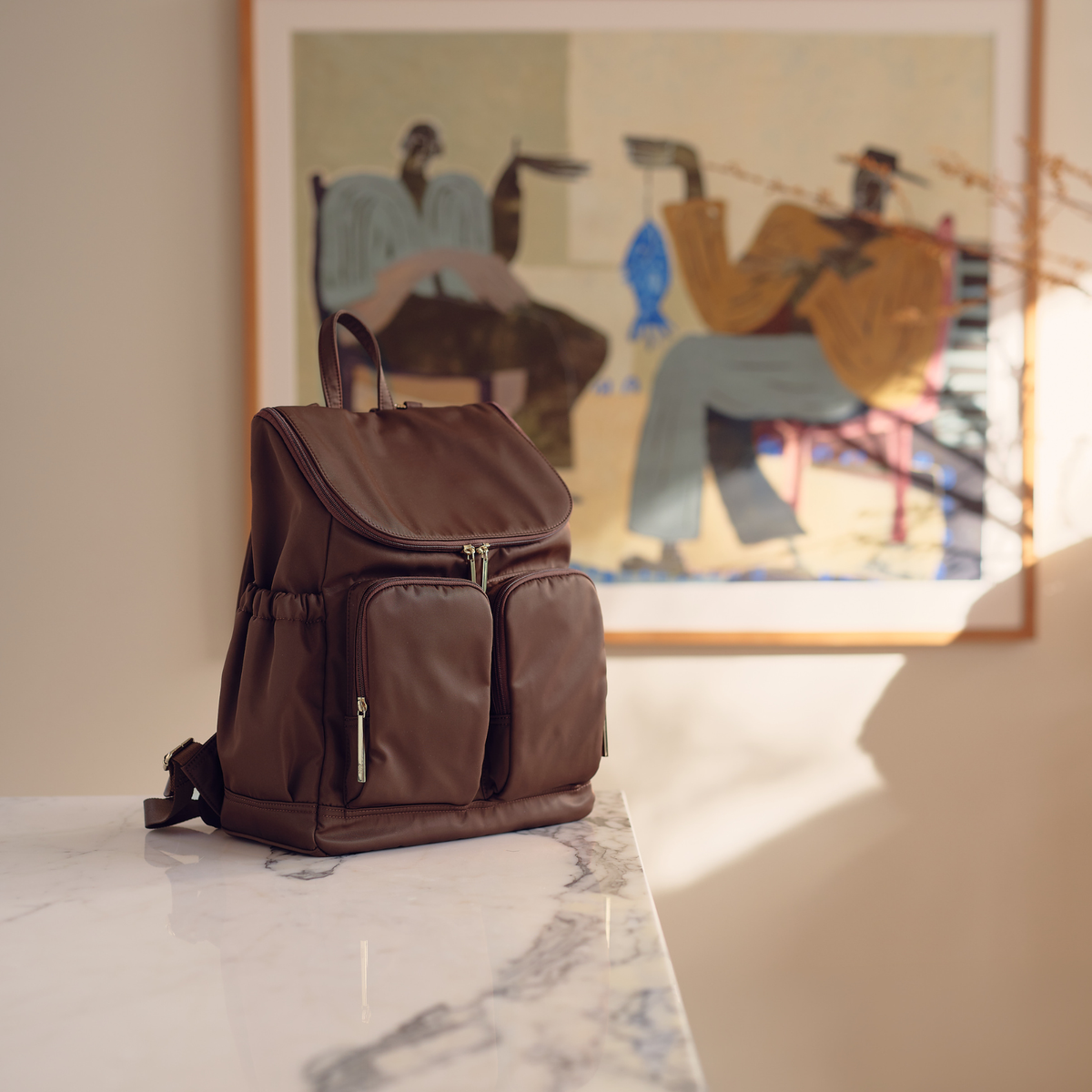 Signature Nappy Backpack - Chocolate