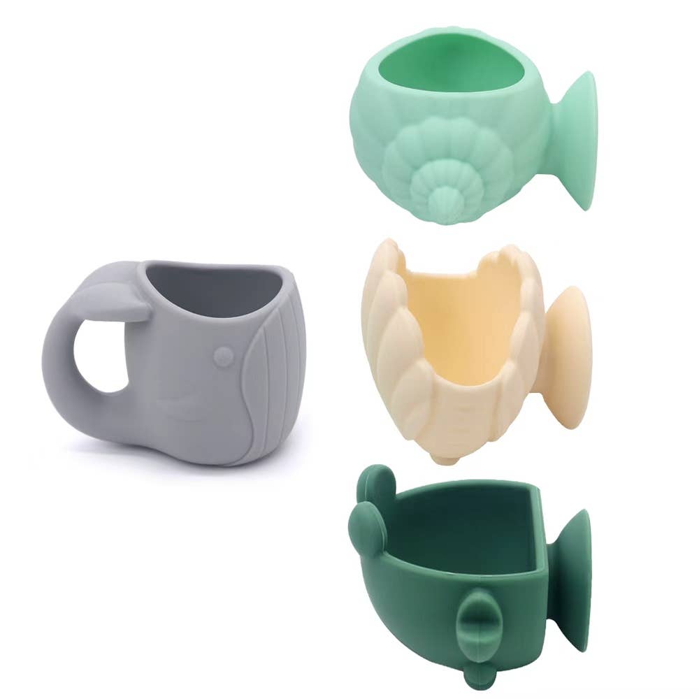 Little Mallow Silicone Bath Cups