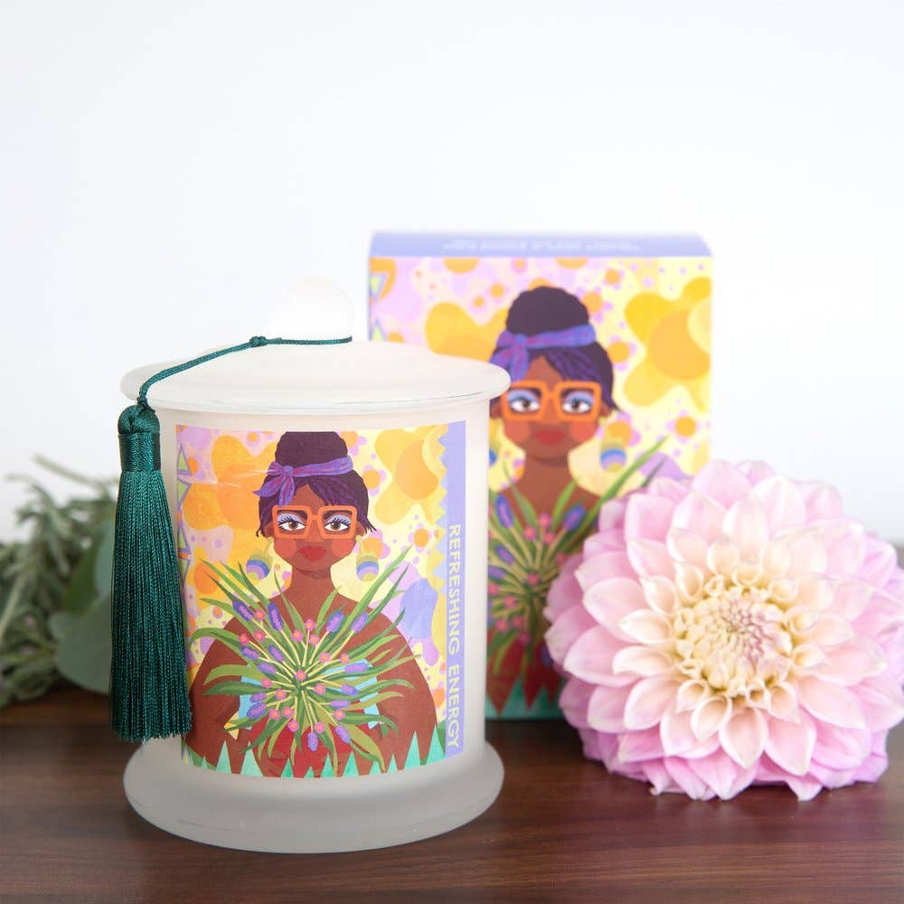 Refreshing Energy – Seaside Spa Soy Candle